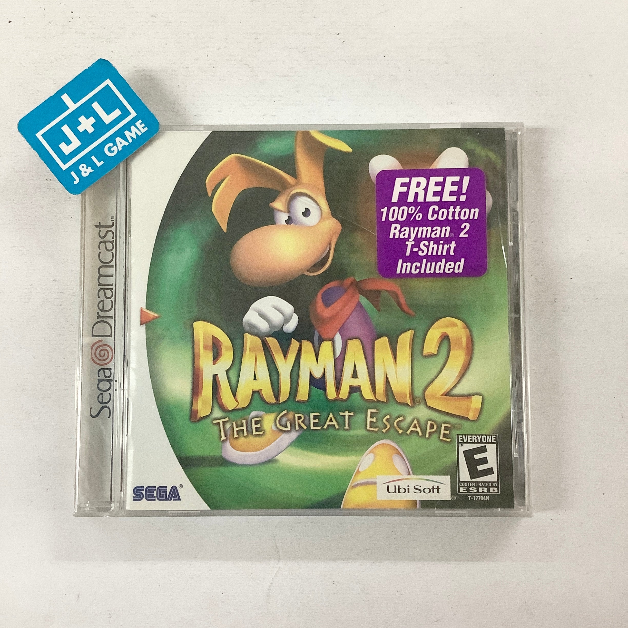 Rayman 2 The Great Escape DC SEGA Dreamcast J L Game Rayman 2 The Great Escape DC SEGA Dreamcast J L Game