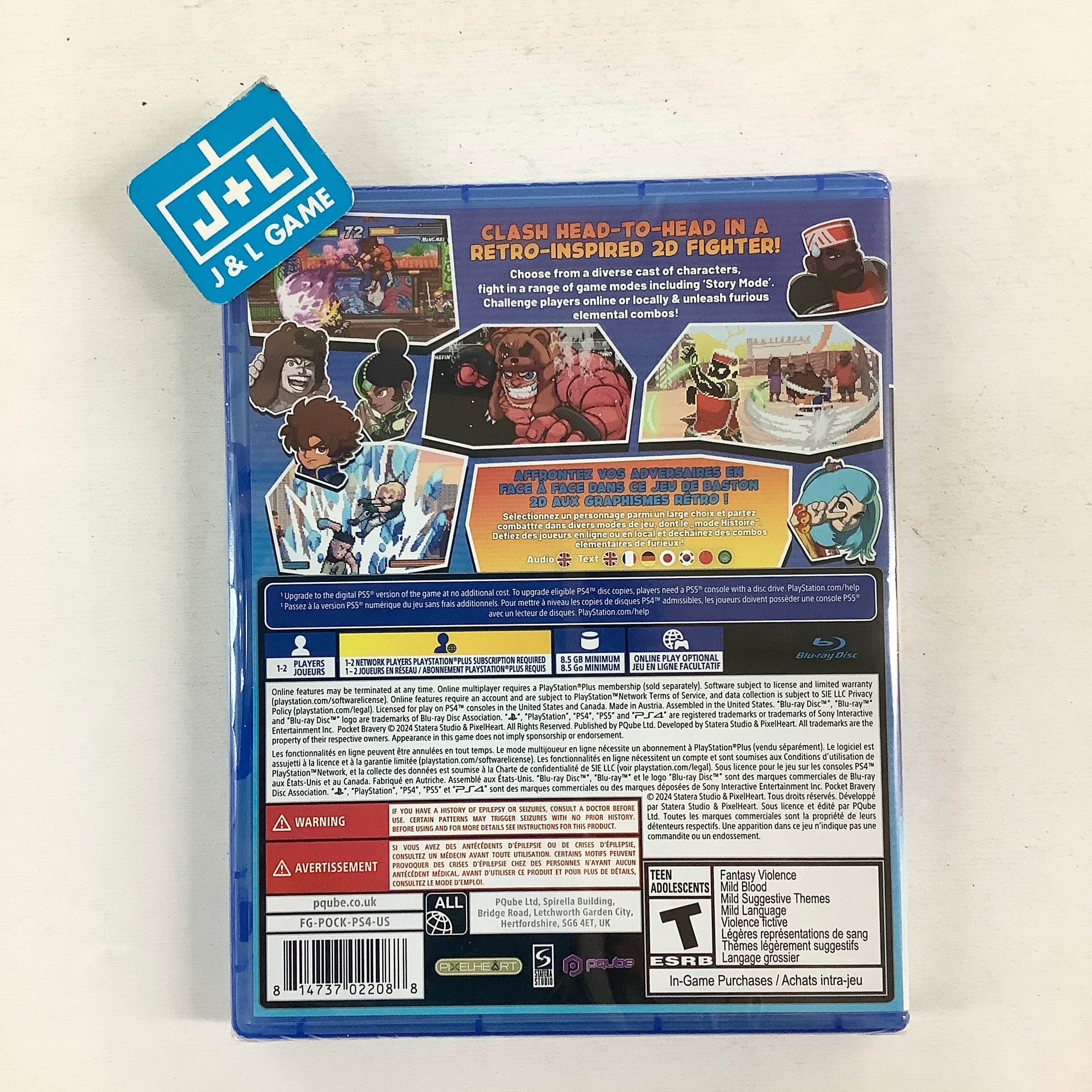 Pocket Bravery - (PS4) PlayStation 4 Video Games PQube