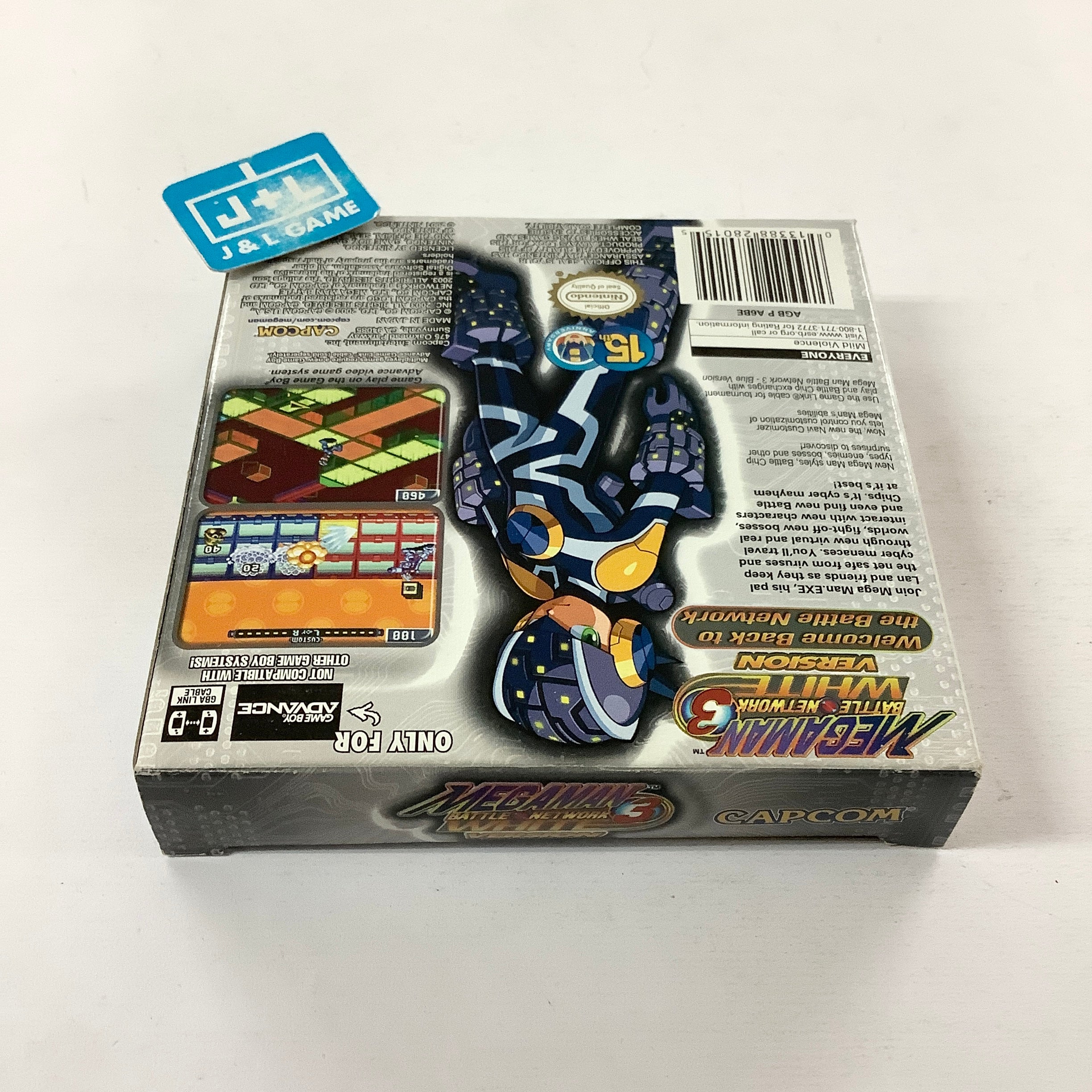 Mega Man Battle Network 3: White Version - (GBA) Game Boy Advance [Pre-Owned] Video Games Capcom   