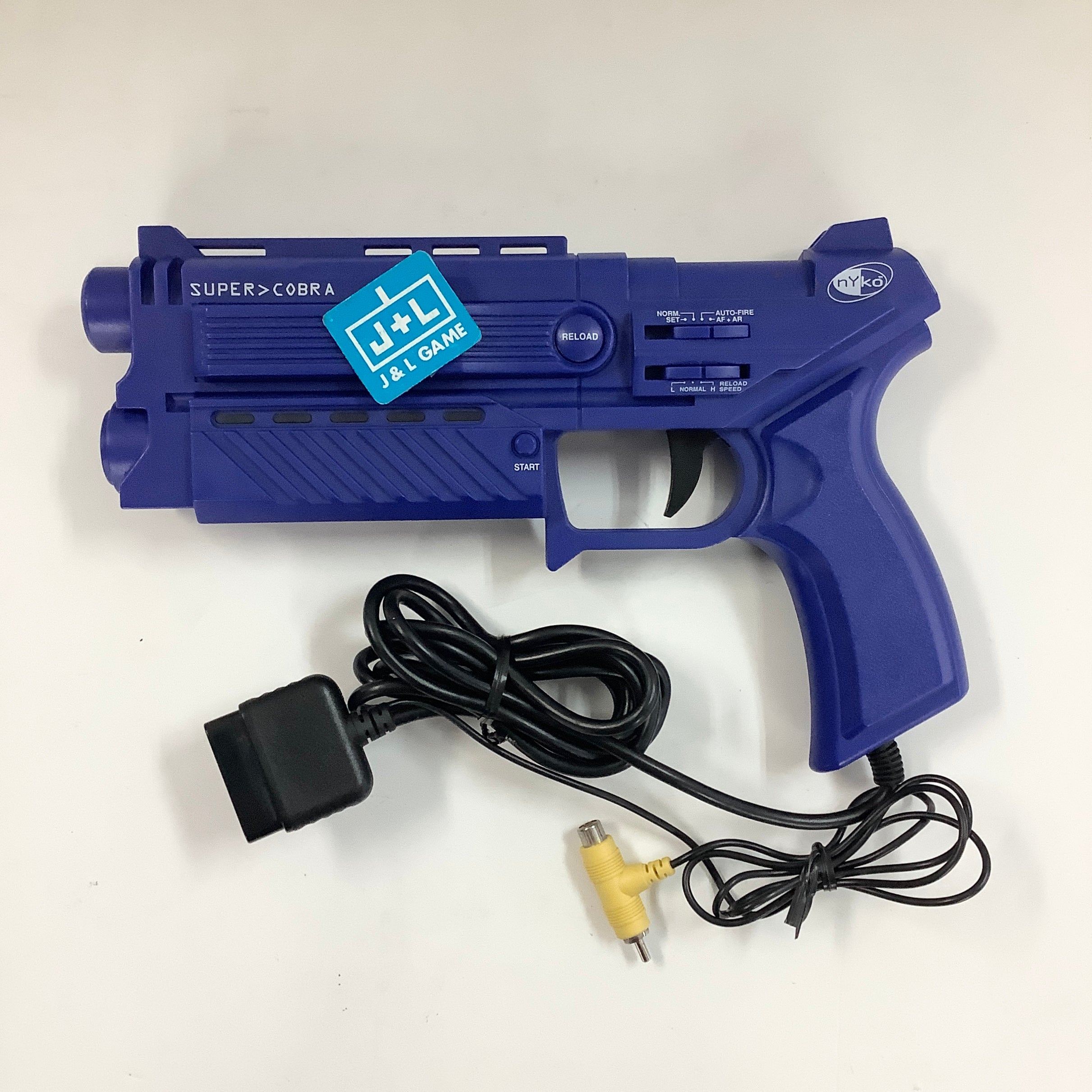 Nyko Super Cobra Blue Light Gun - (PS1) PlayStation 1 [Pre-Owned]