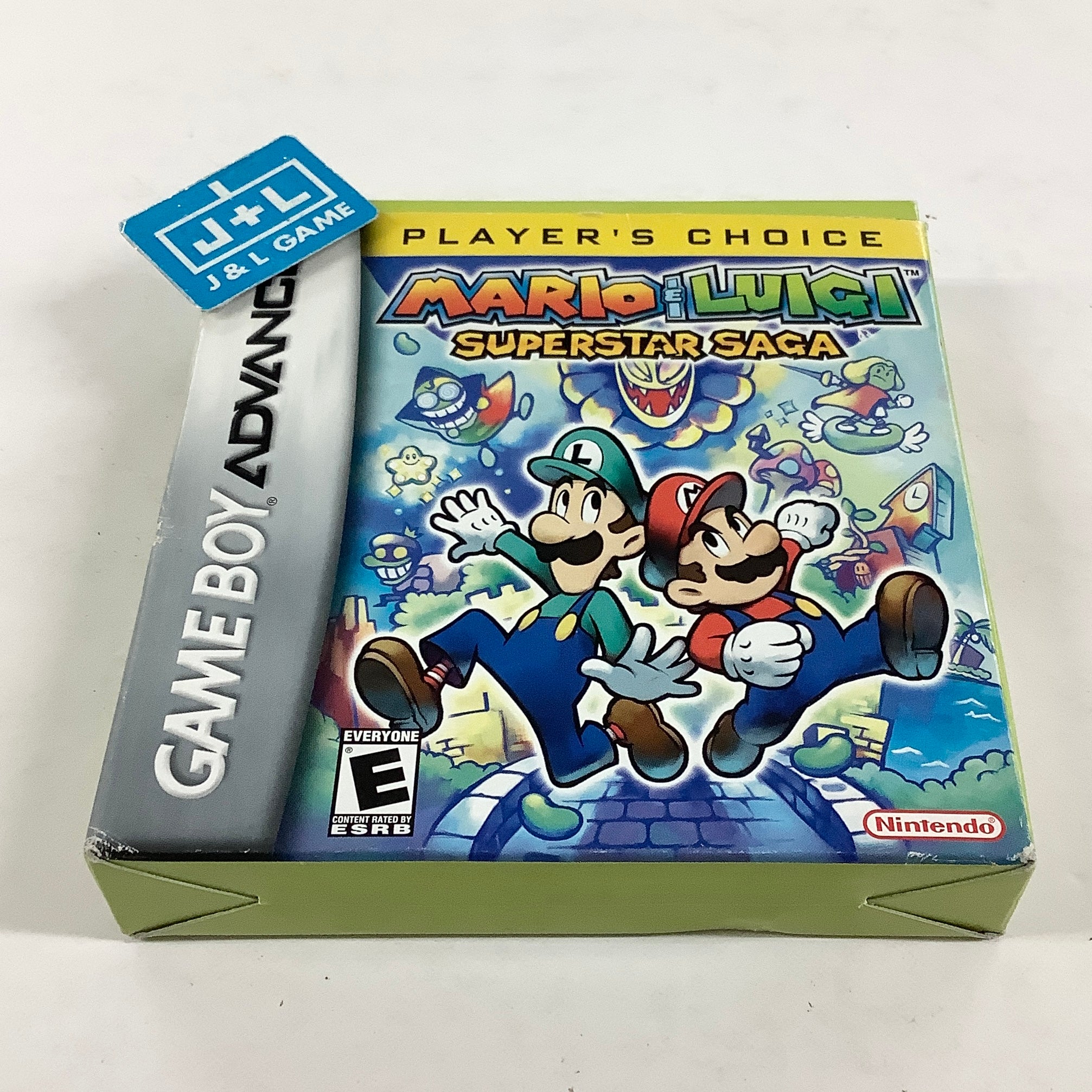 Mario & Luigi: Superstar Saga (Player's Choice) - (GBA) Game Boy Advance [Pre-Owned] Video Games Nintendo