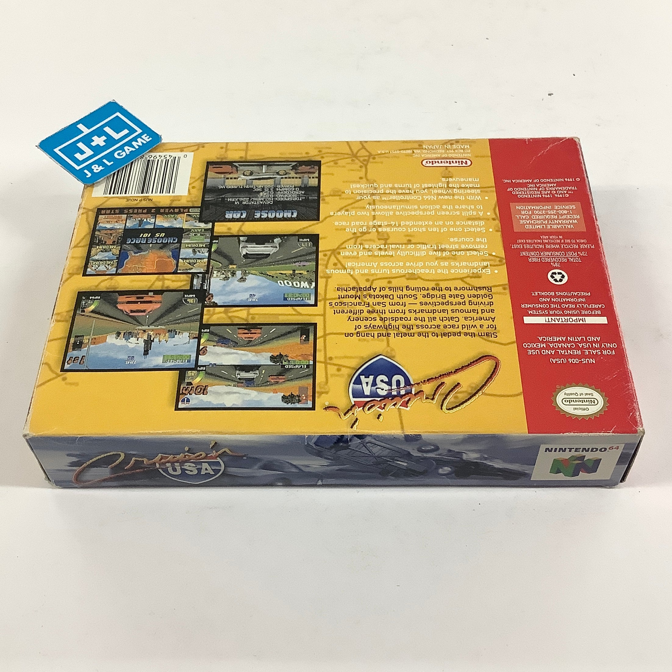 Cruis'n USA - (N64) Nintendo 64 [Pre-Owned] Video Games Nintendo