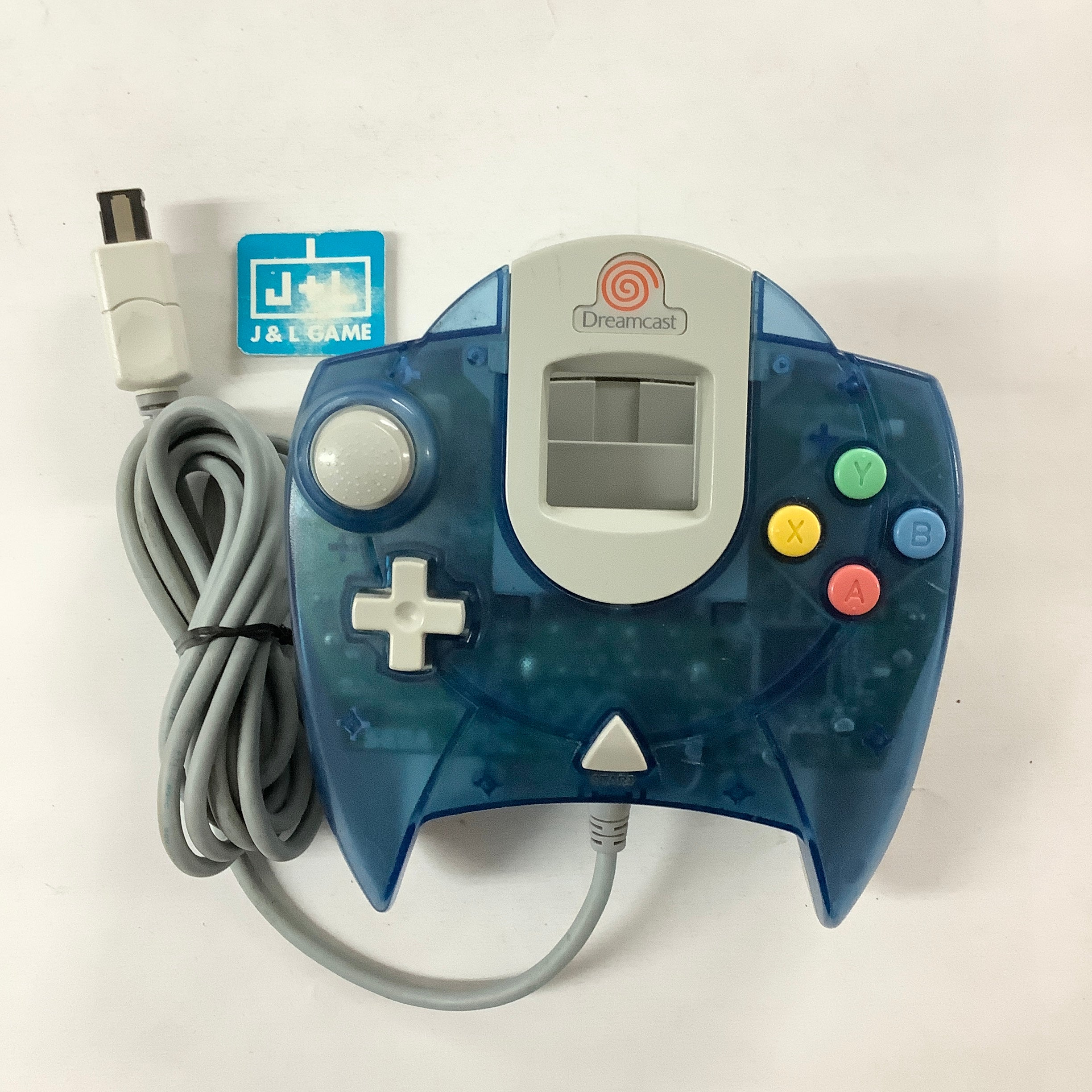 Sega Dreamcast Controller (Clear Blue) - Sega Dreamcast [Pre-Owned] Accessories SEGA   