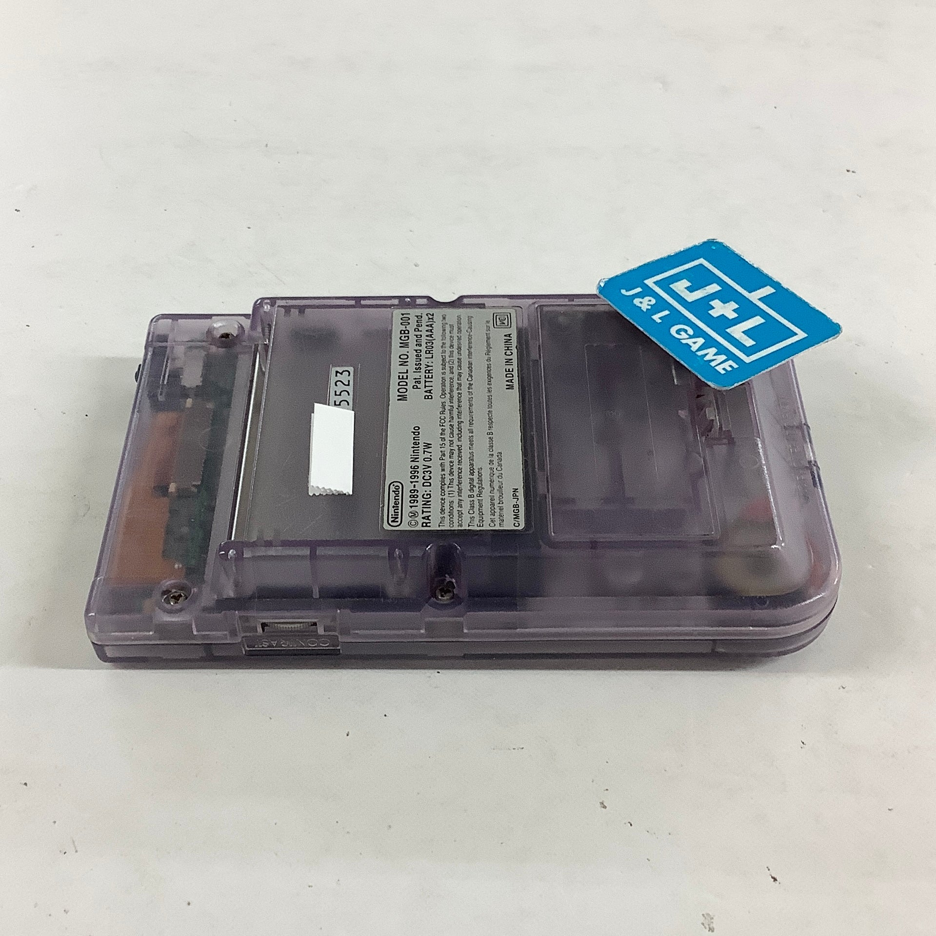 Nintendo Game Boy Pocket (Clear Purple with Backlight) - (GBP) Game Boy Pocket [Pre-Owned] Consoles Nintendo