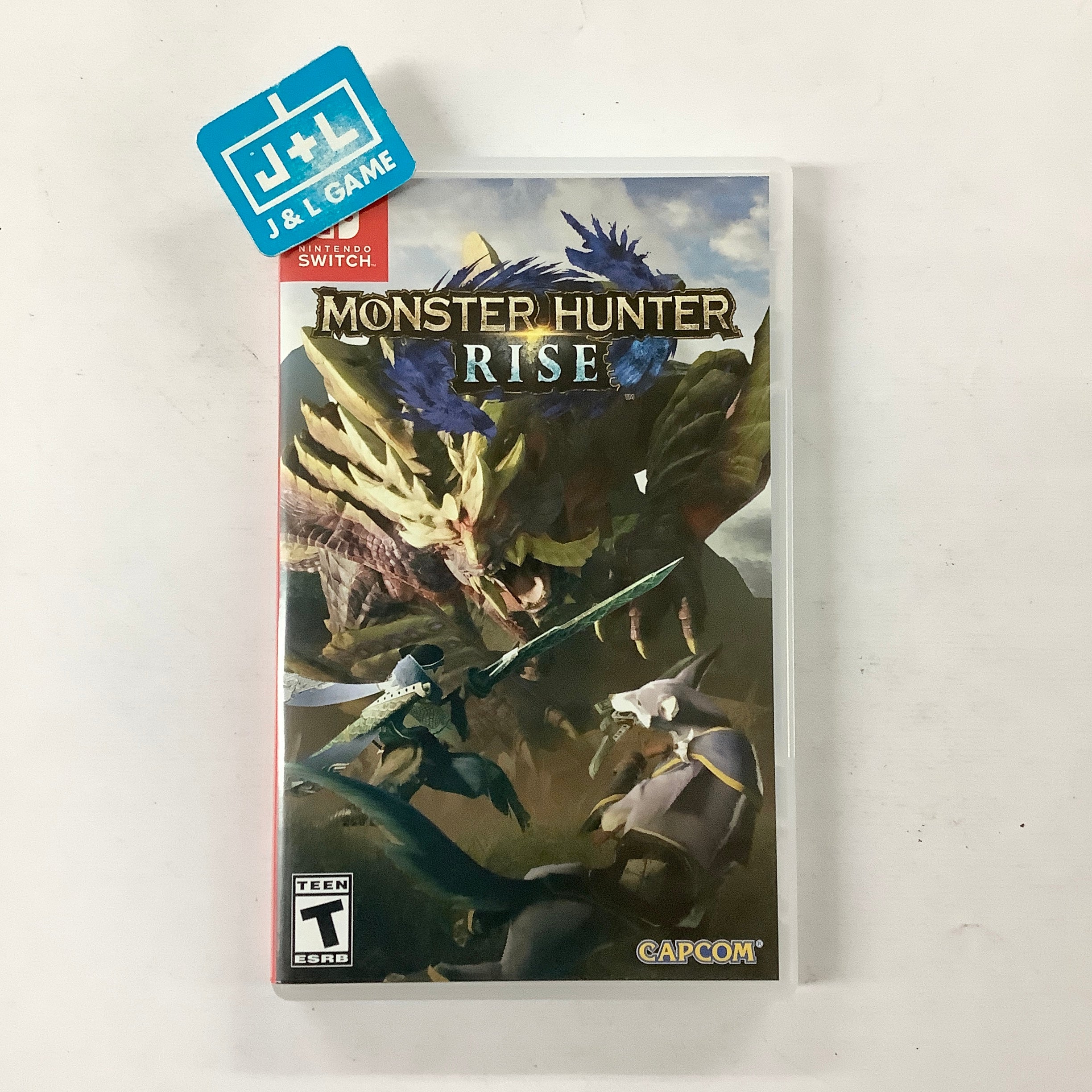 Monster Hunter Rise - (NSW) Nintendo Switch [UNBOXING] Video Games Capcom   