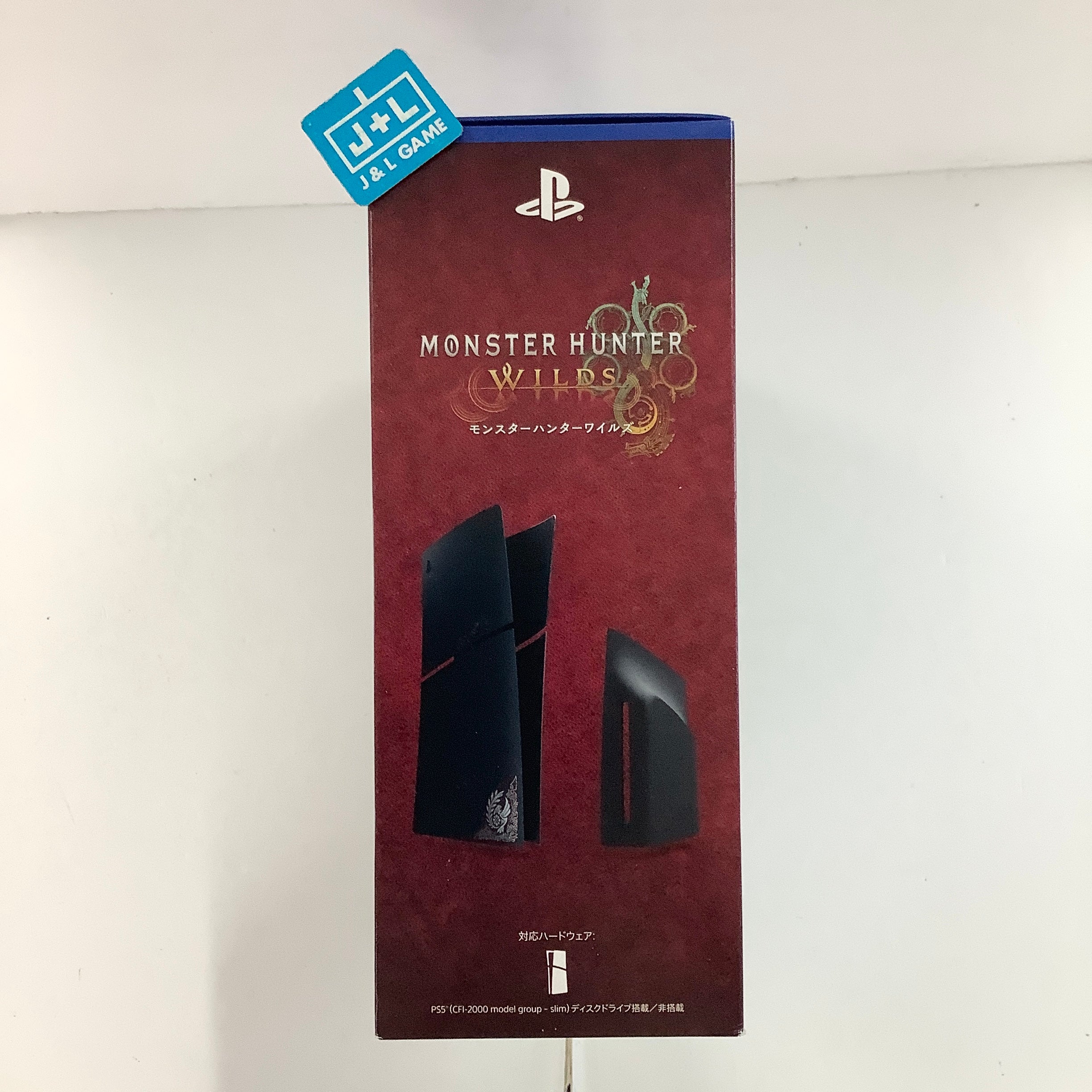 SONY PlayStation 5 Slim Disc Edition Console Cover (Monster Hunter Wilds) - (PS5) PlayStation 5 (Japanese Import) ELECTRONIC_DEVICE_SKIN ソニー・インタラクティブエンタテインメント