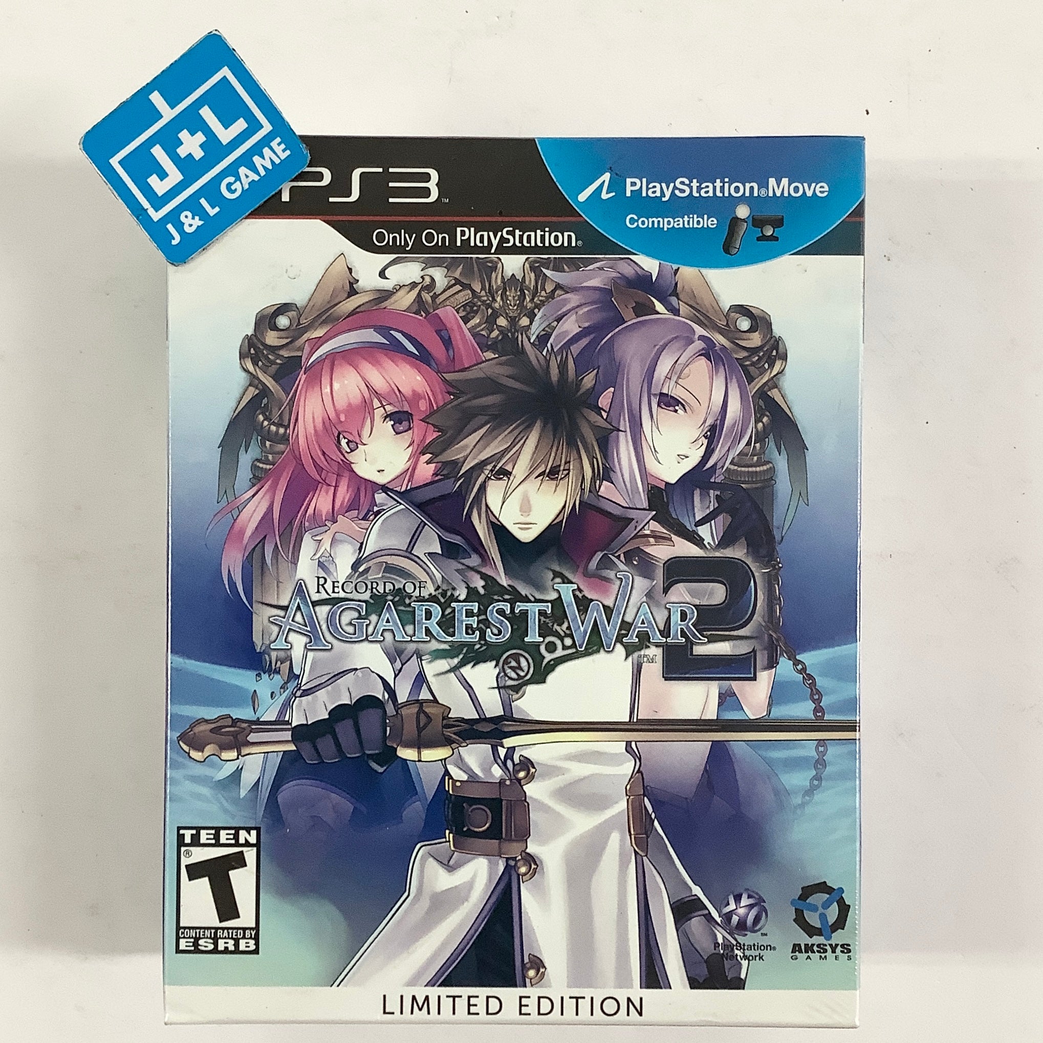 Record of Agarest War 2 (Limited Edition) - (PS3) PlayStation 3 Video Games Aksys Games