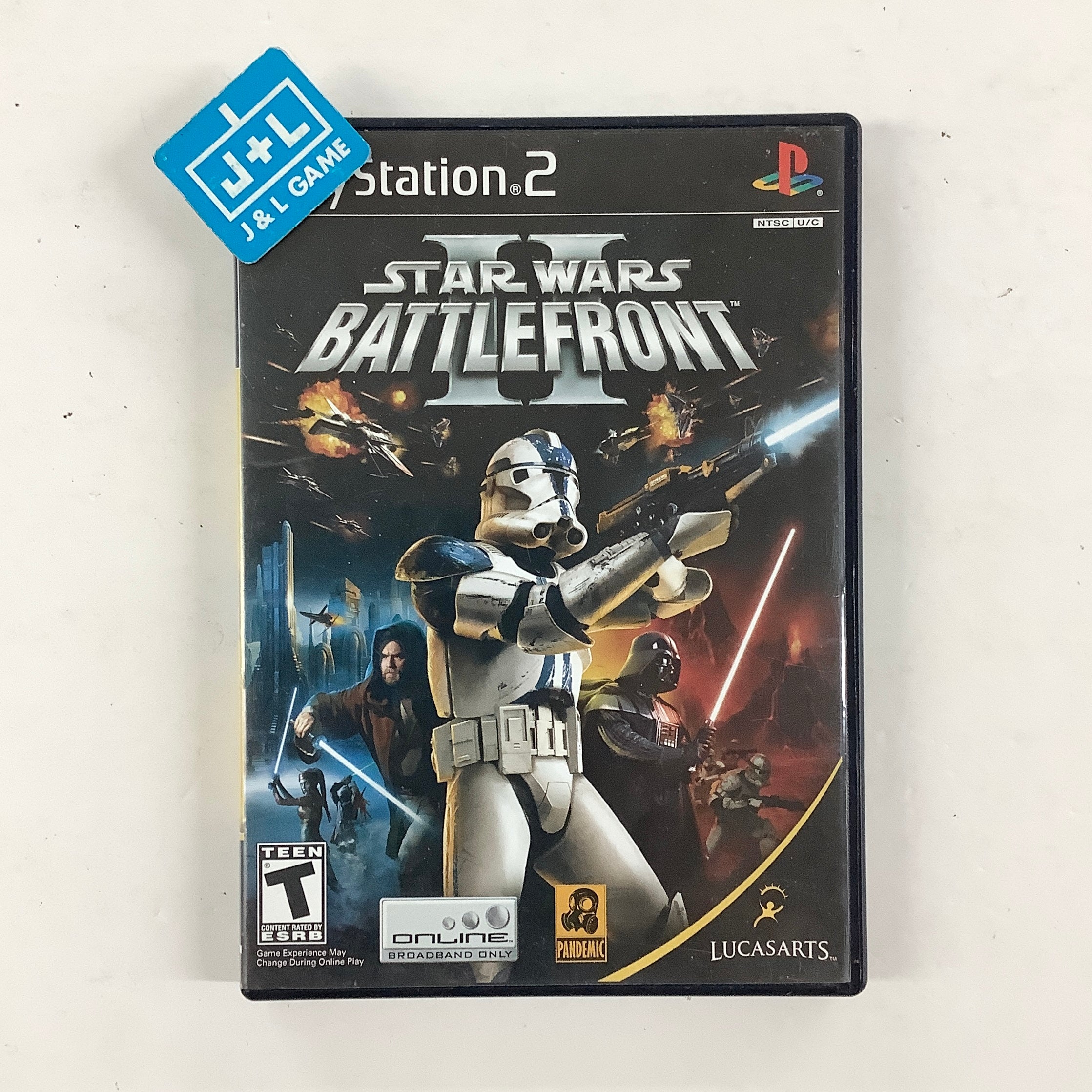 Star Wars: Battlefront II - (PS2) PlayStation 2 [Pre-Owned] Video Games LucasArts