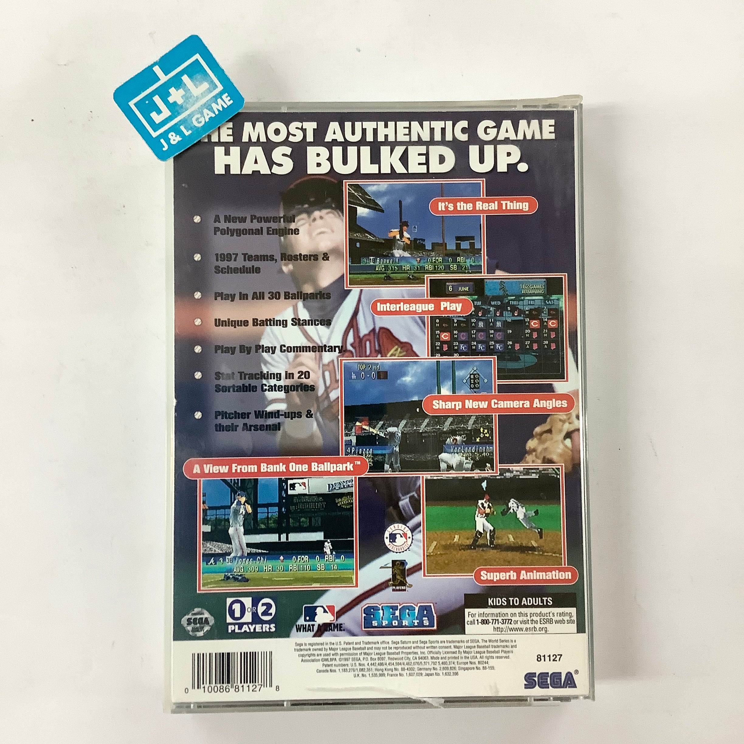 World Series Baseball '98 - (SS) SEGA Saturn [Pre-Owned] Video Games Sega   