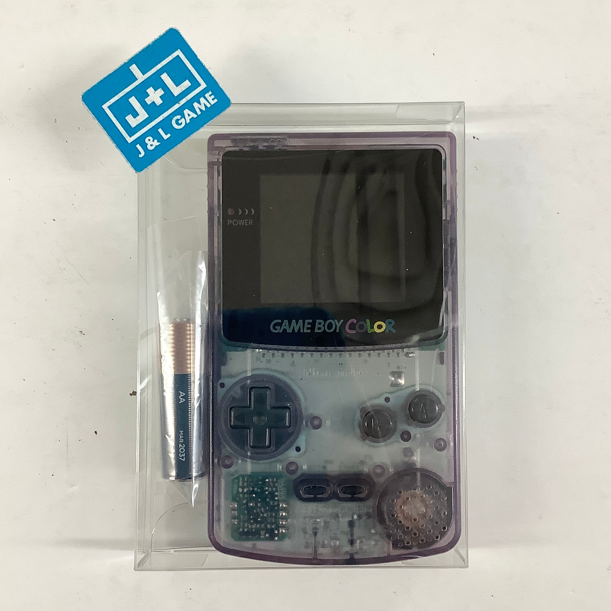 Nintendo Game Boy Color Console (Atomic Purple With Backlight) - (GBC) Game Boy Color [Pre-Owned] Consoles Nintendo