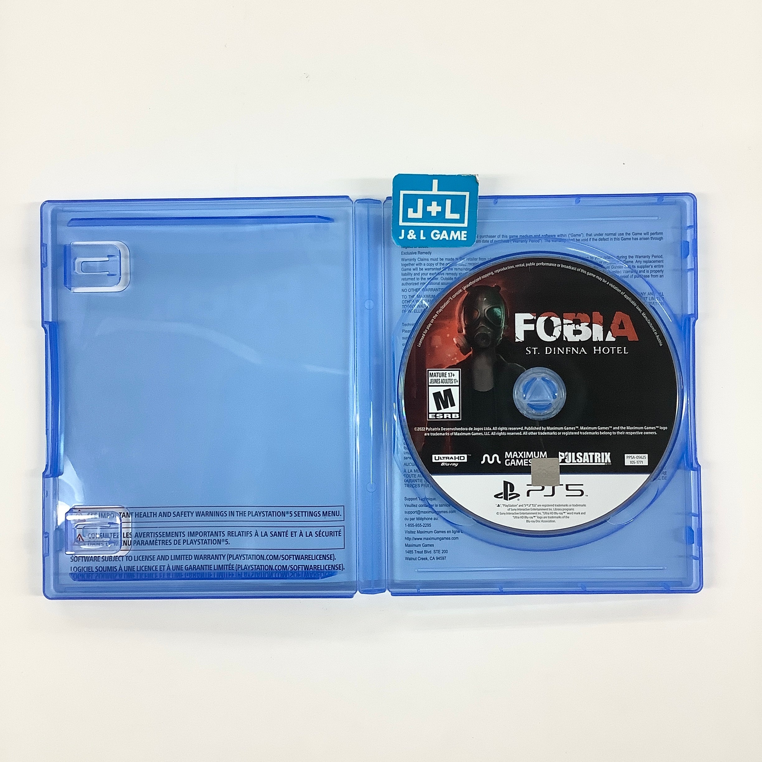 Fobia: St. Dinfna Hotel - (PS5) PlayStation 5 [Pre-Owned] Video Games Maximum Games
