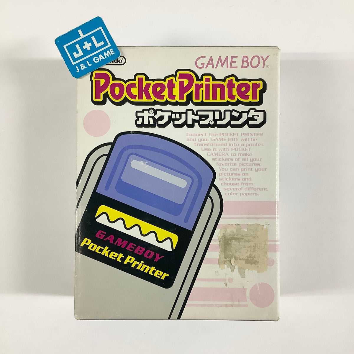 Gameboy Pocket Printer - (GB) Game Boy [Pre-Owned] (Japanese Import) ACCESSORIES Nintendo