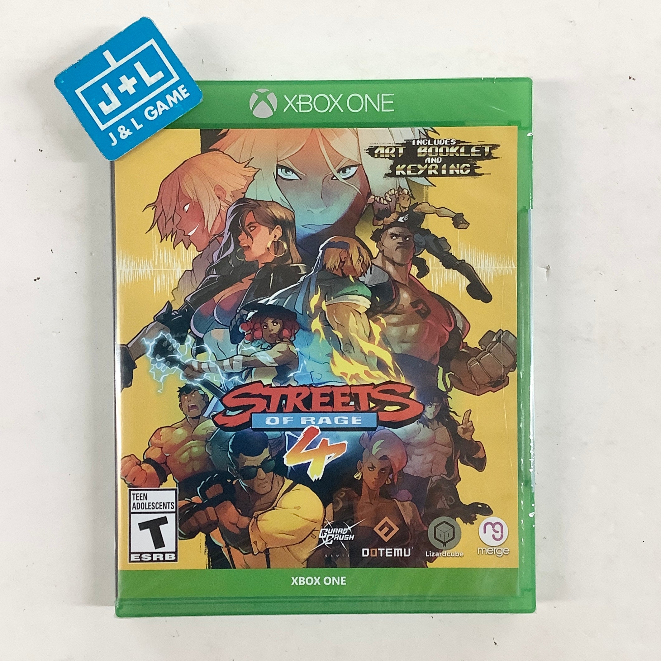 Streets of Rage 4 (With Artbook and Keyring) - (XB1) Xbox One Video Games Merge Games