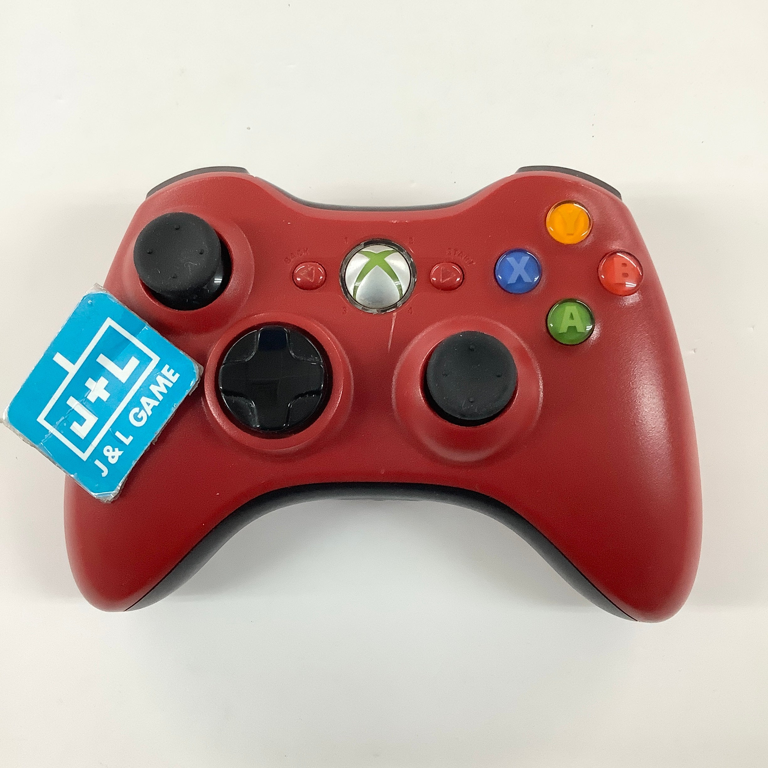 Microsoft Xbox 360 Wireless Controller (Red) - Xbox 360 [Pre-Owned] Accessories Microsoft