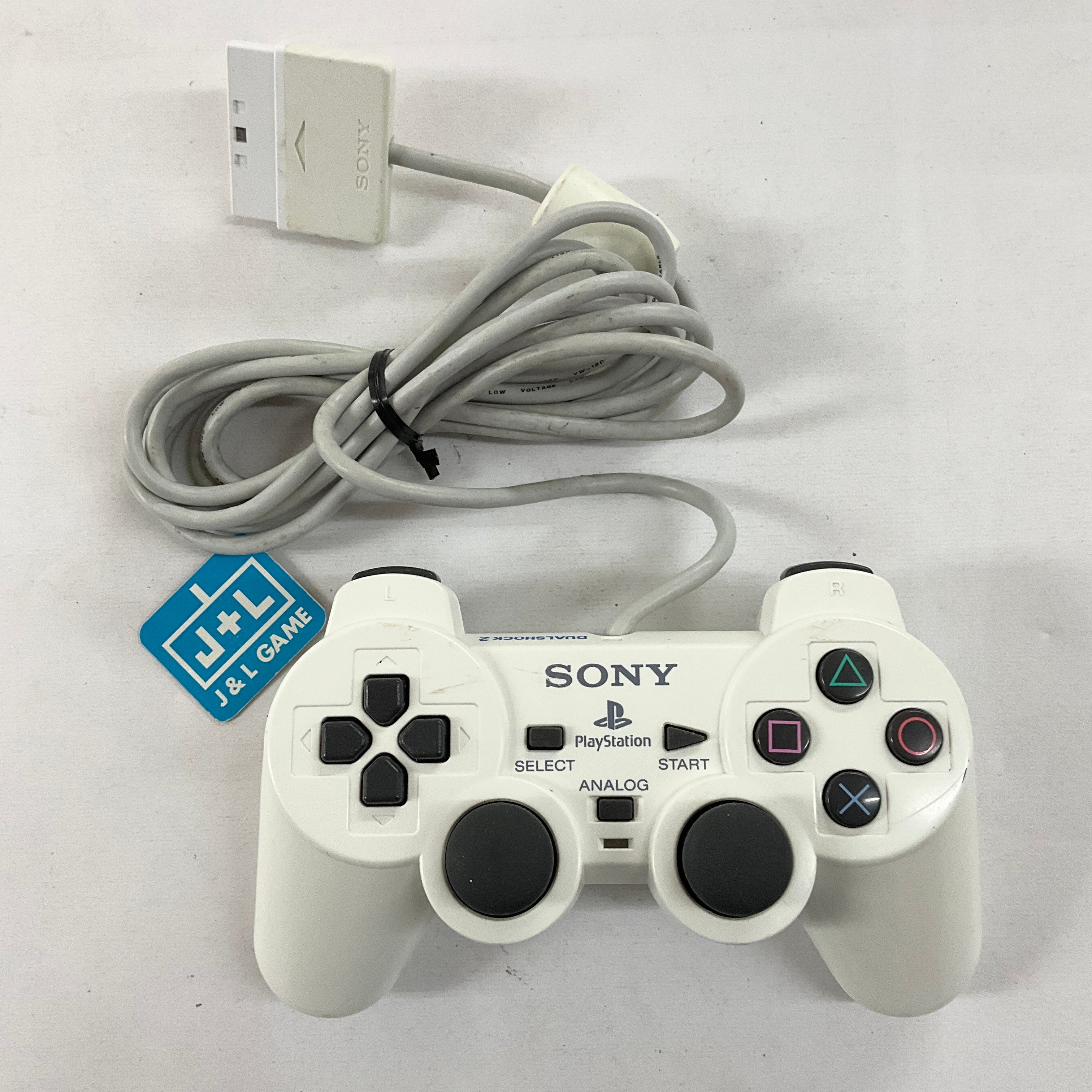 Sony DualShock 2 Controller (White) - (PS2) PlayStation 2 [Pre-Owned] Accessories Sony   