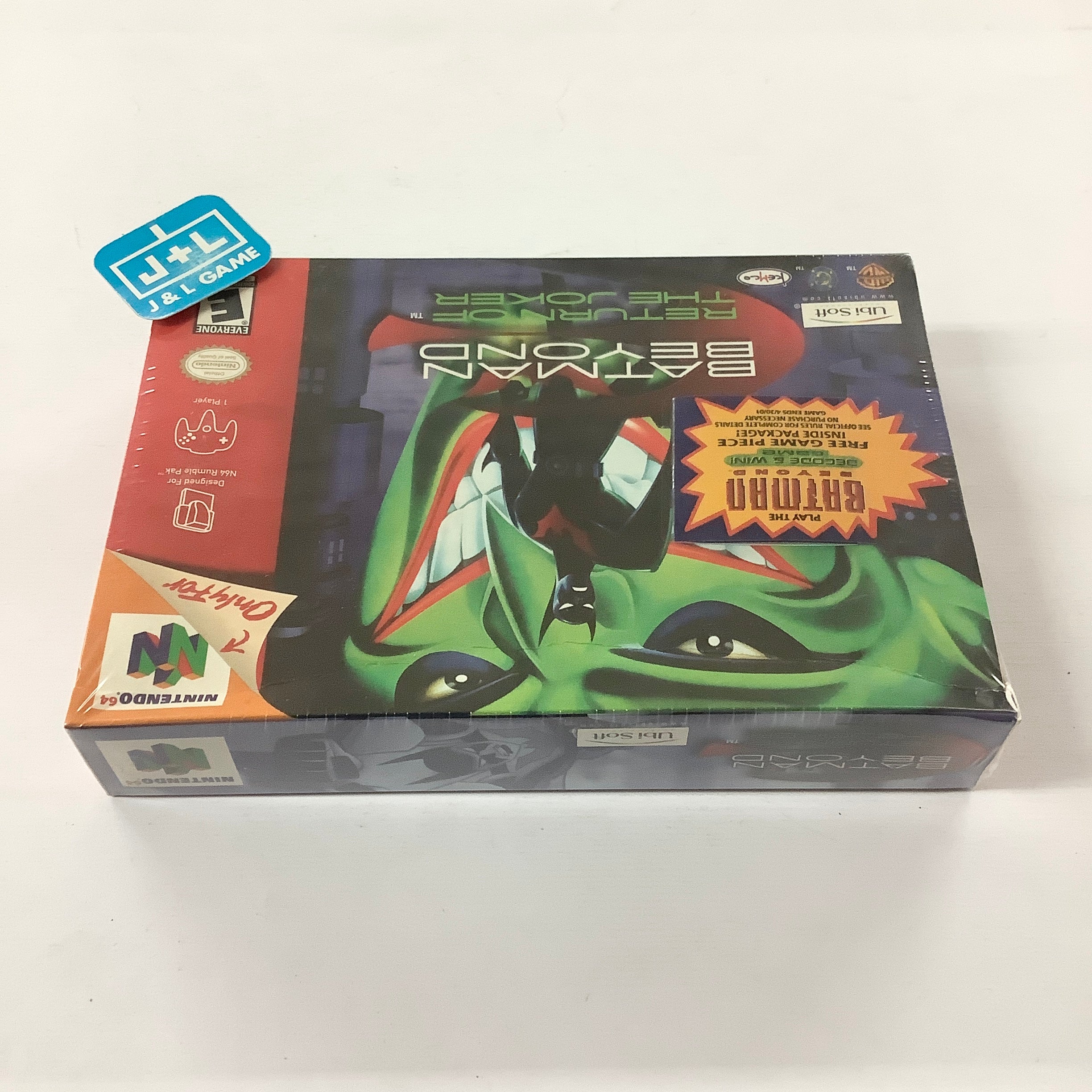 Batman Beyond: Return of the Joker - (N64) Nintendo 64 Video Games Ubisoft   