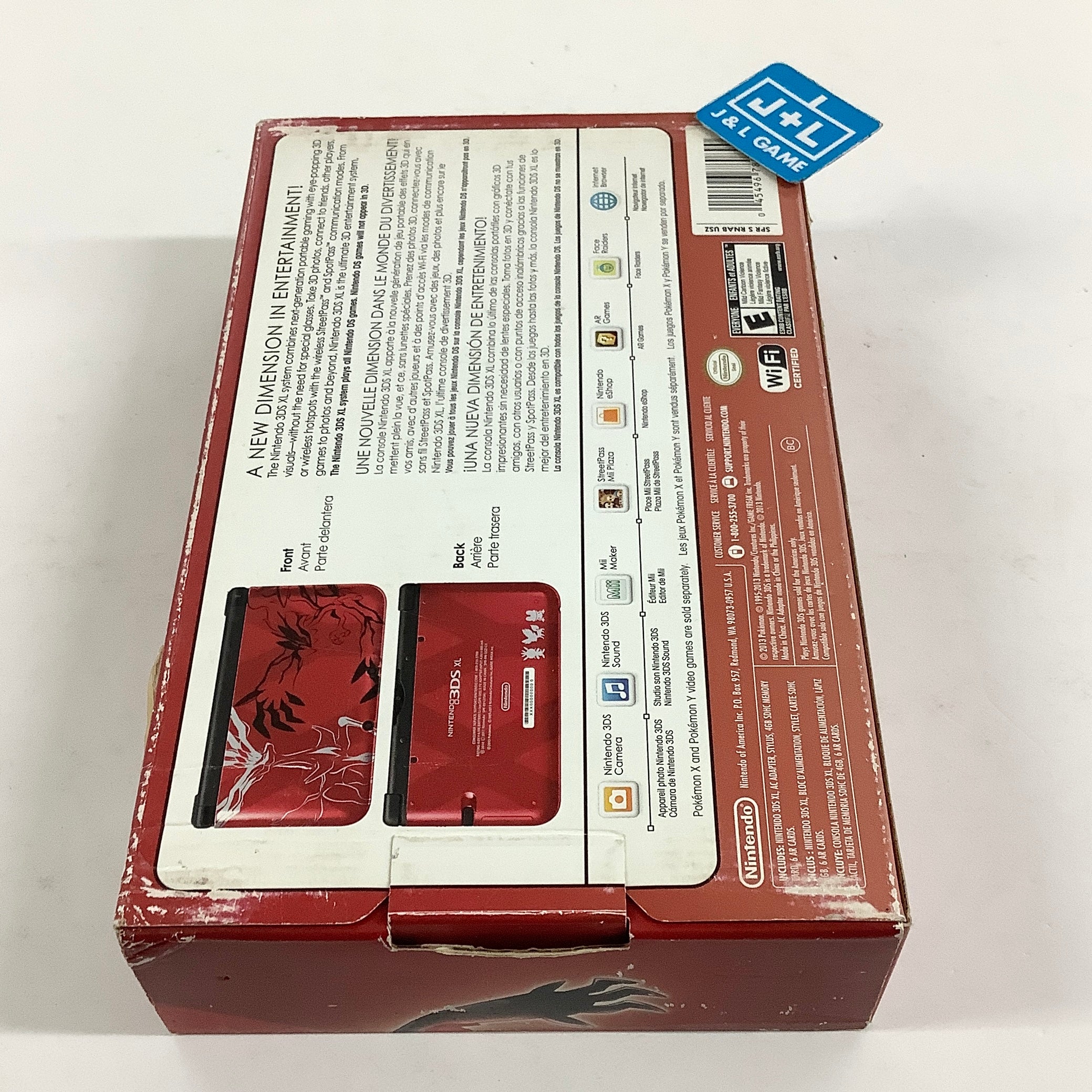 Nintendo 3DS XL (Pokemon XY Red) - Nintendo 3DS [Pre-Owned] Consoles Nintendo