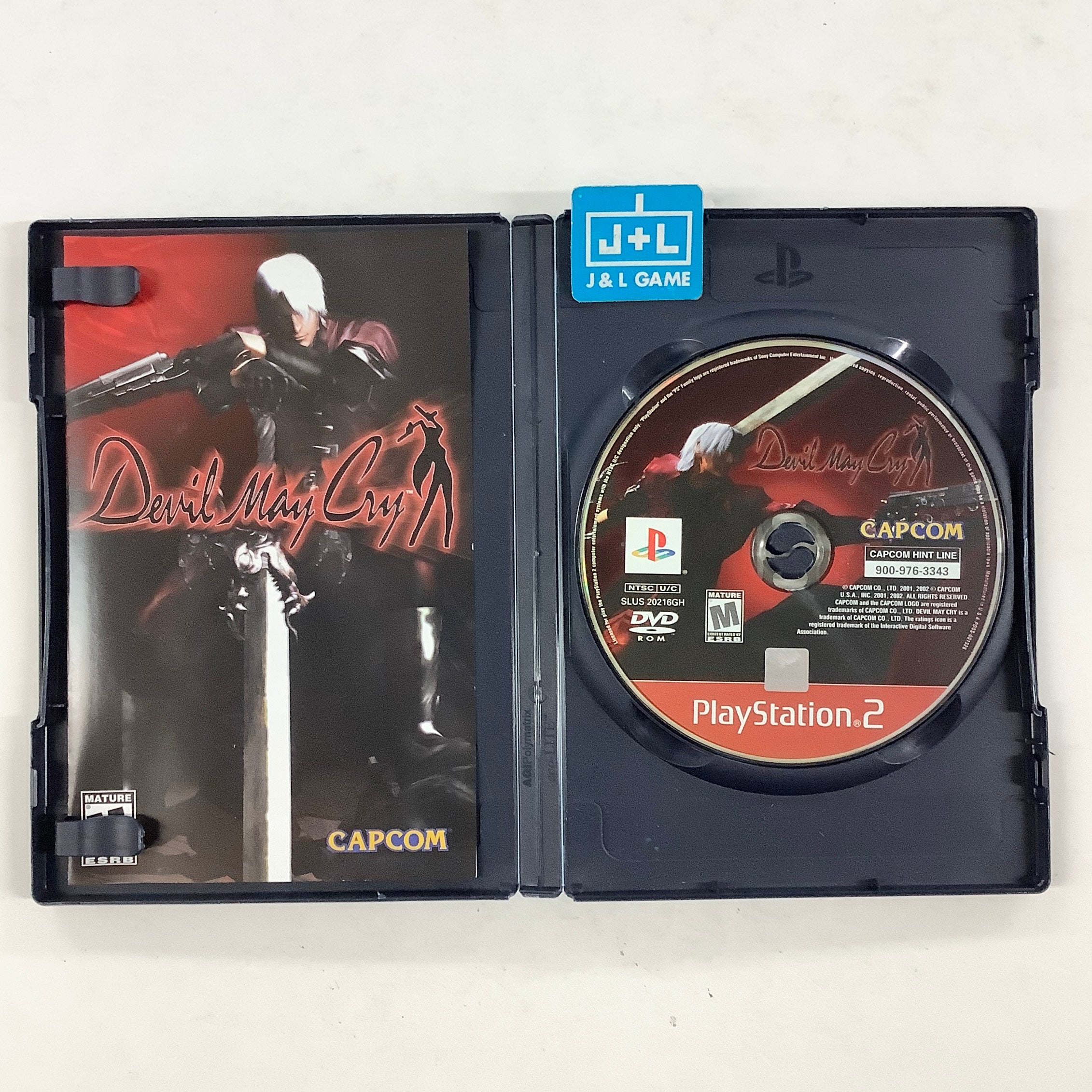 Devil May Cry (Greatest Hits) - (PS2) PlayStation 2 [Pre-Owned] Video Games Capcom