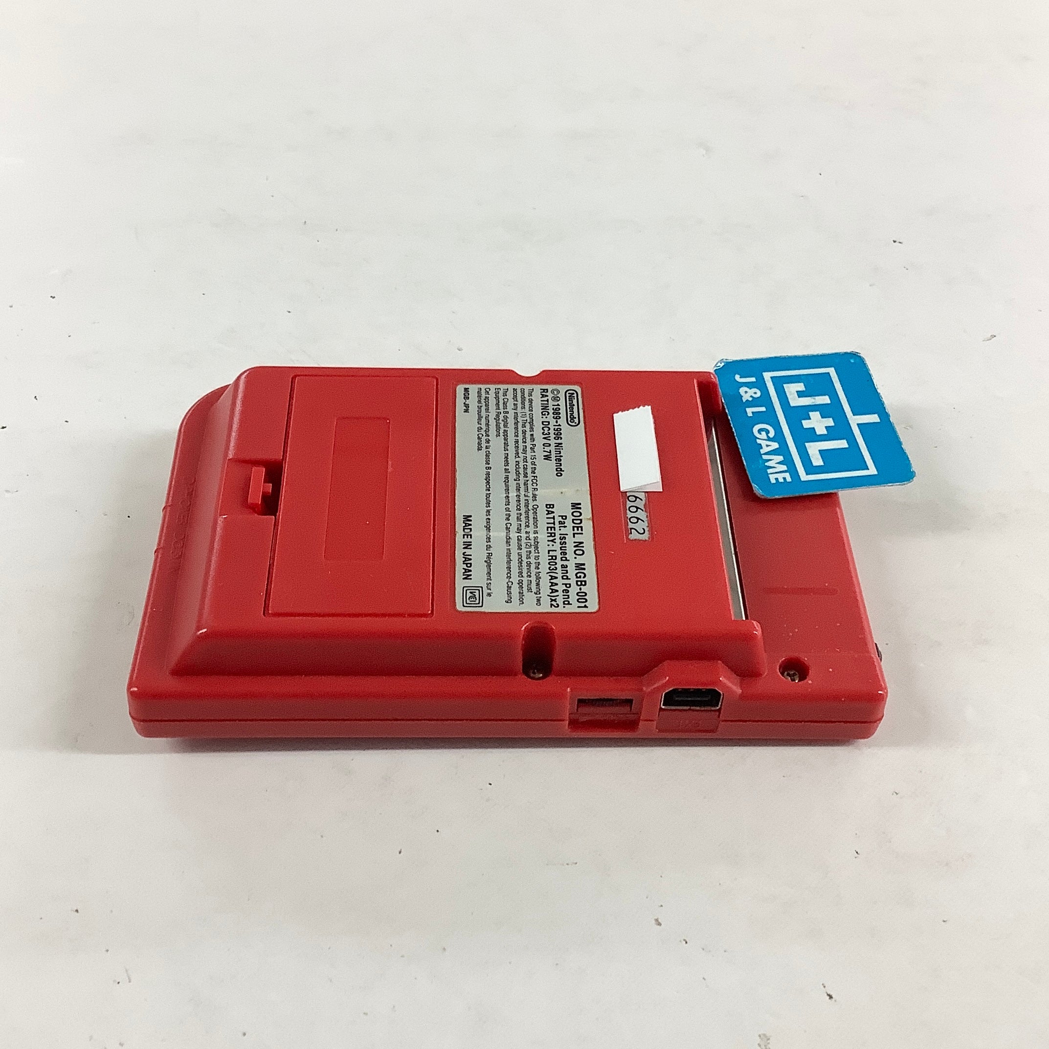 Nintendo Game Boy Pocket (Red with backlight) - (GBP) Game Boy Pocket [Pre-Owned] Consoles Nintendo