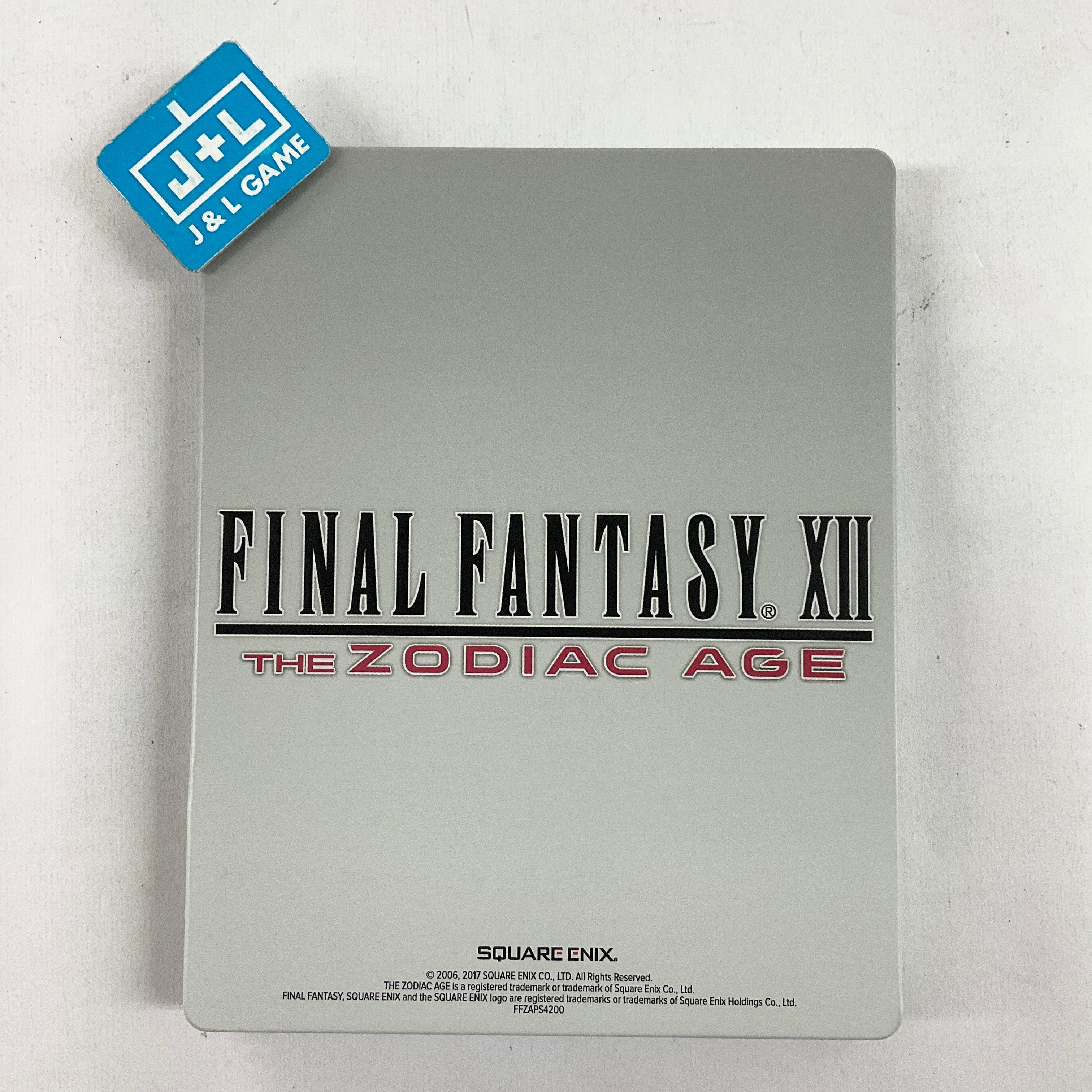 Final Fantasy XII: The Zodiac Age (Limited Steelbook Edition) - (PS4) PlayStation 4 [Pre-Owned] Video Games Square Enix