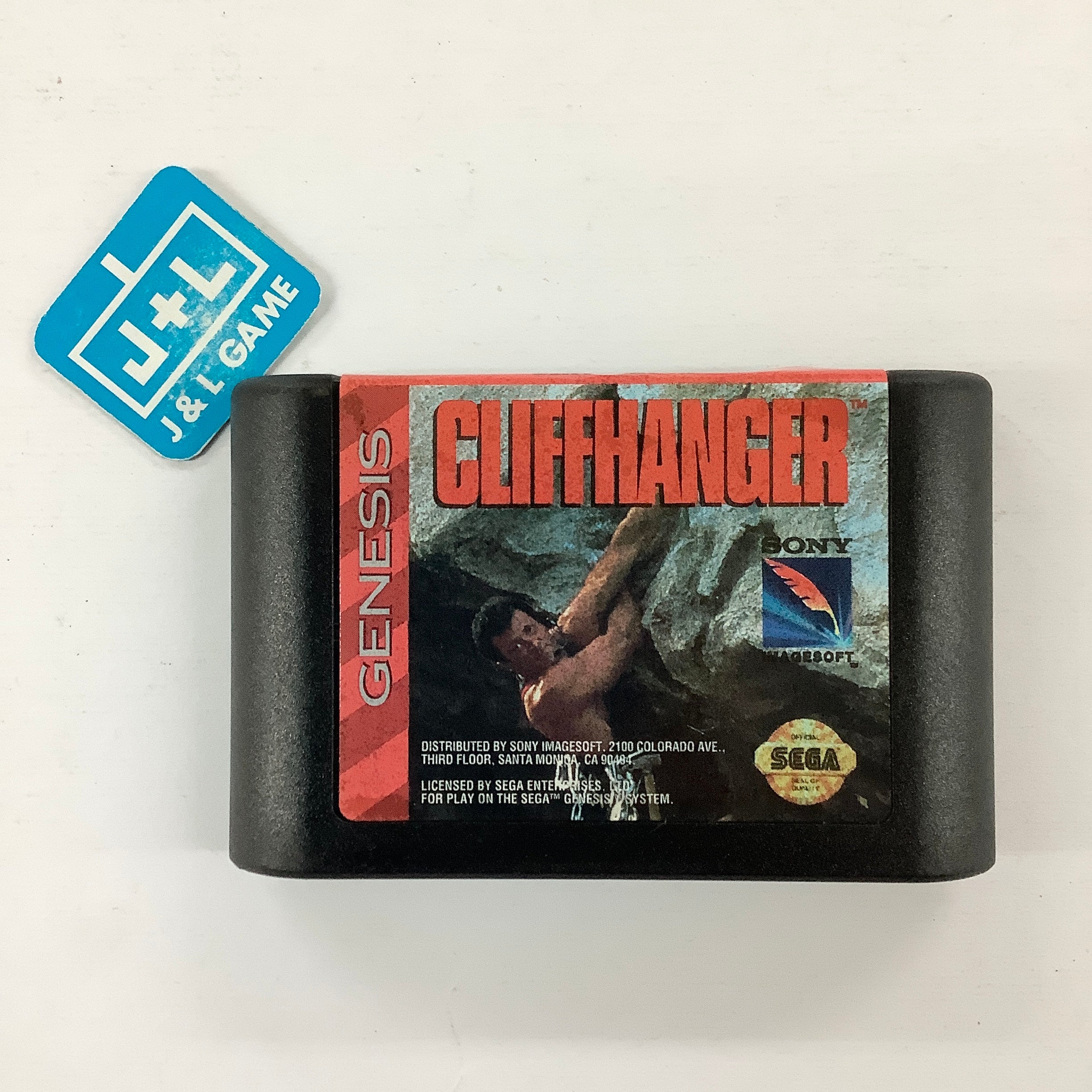 Cliffhanger - (SG) SEGA Genesis [Pre-Owned] Video Games Sony Imagesoft   