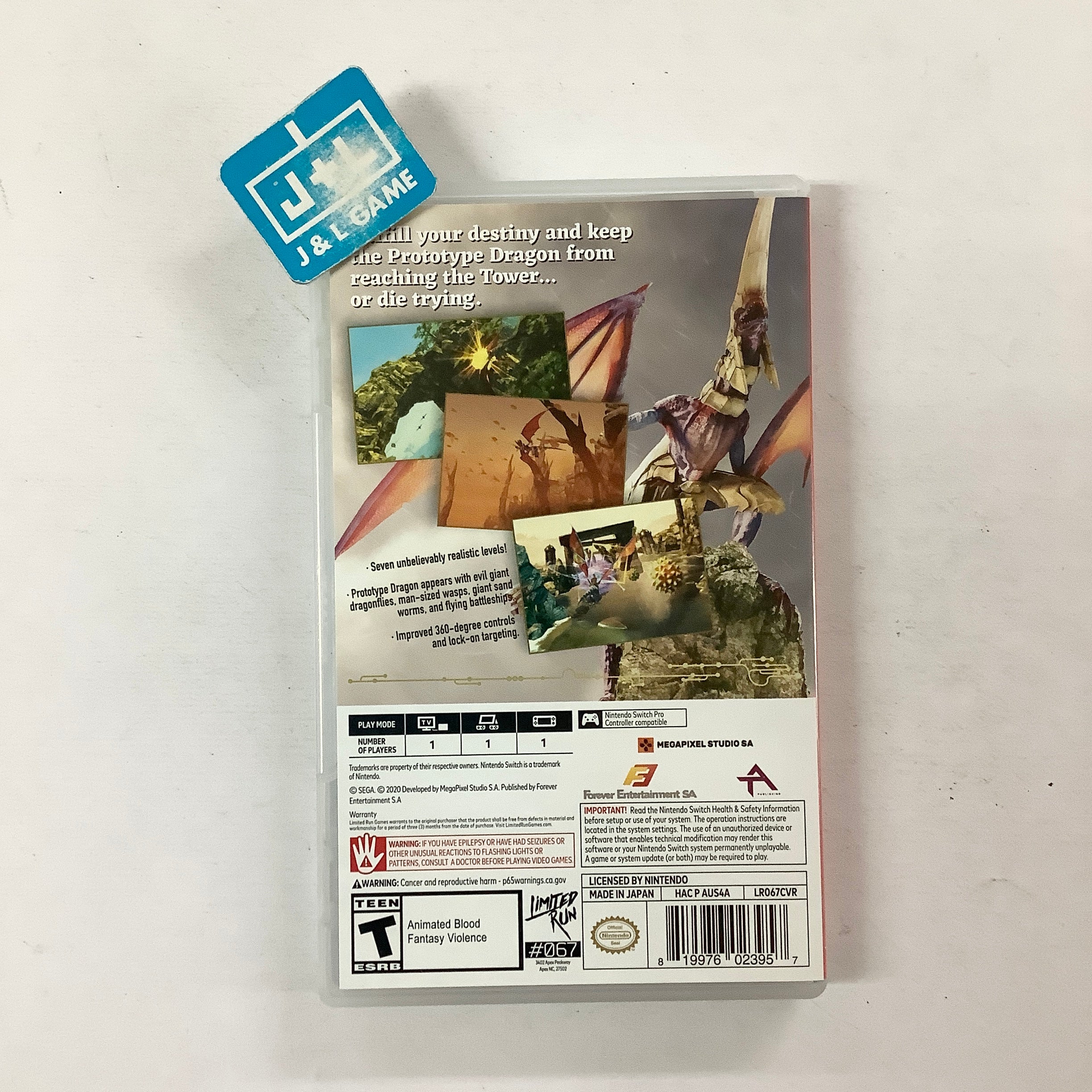 Panzer Dragoon Collector's Edition (Limited Run #067) - (NSW) Nintendo Switch [Pre-Owned] Video Games Limited Run Games   
