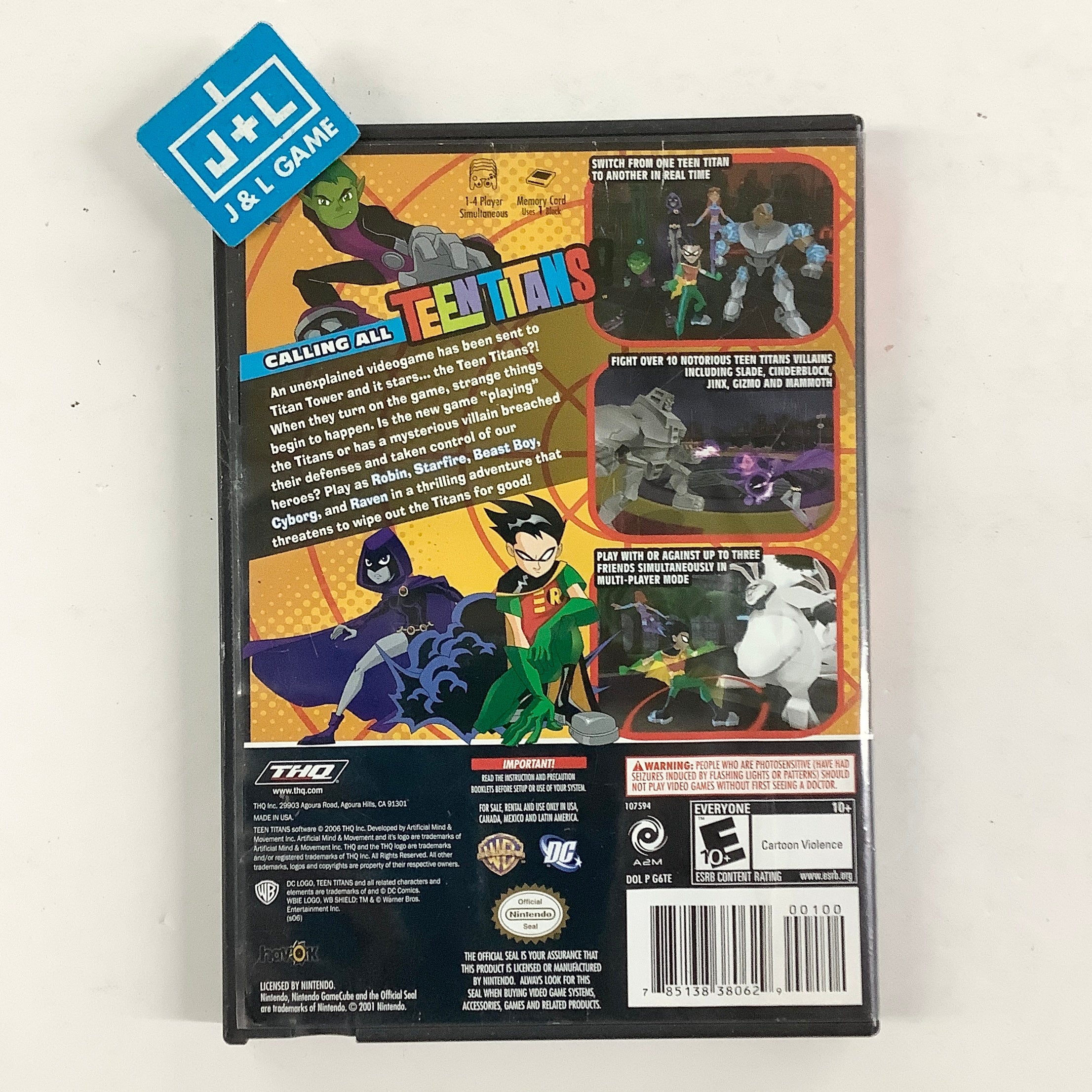 Teen Titans - (GC) GameCube [Pre-Owned] Video Games THQ