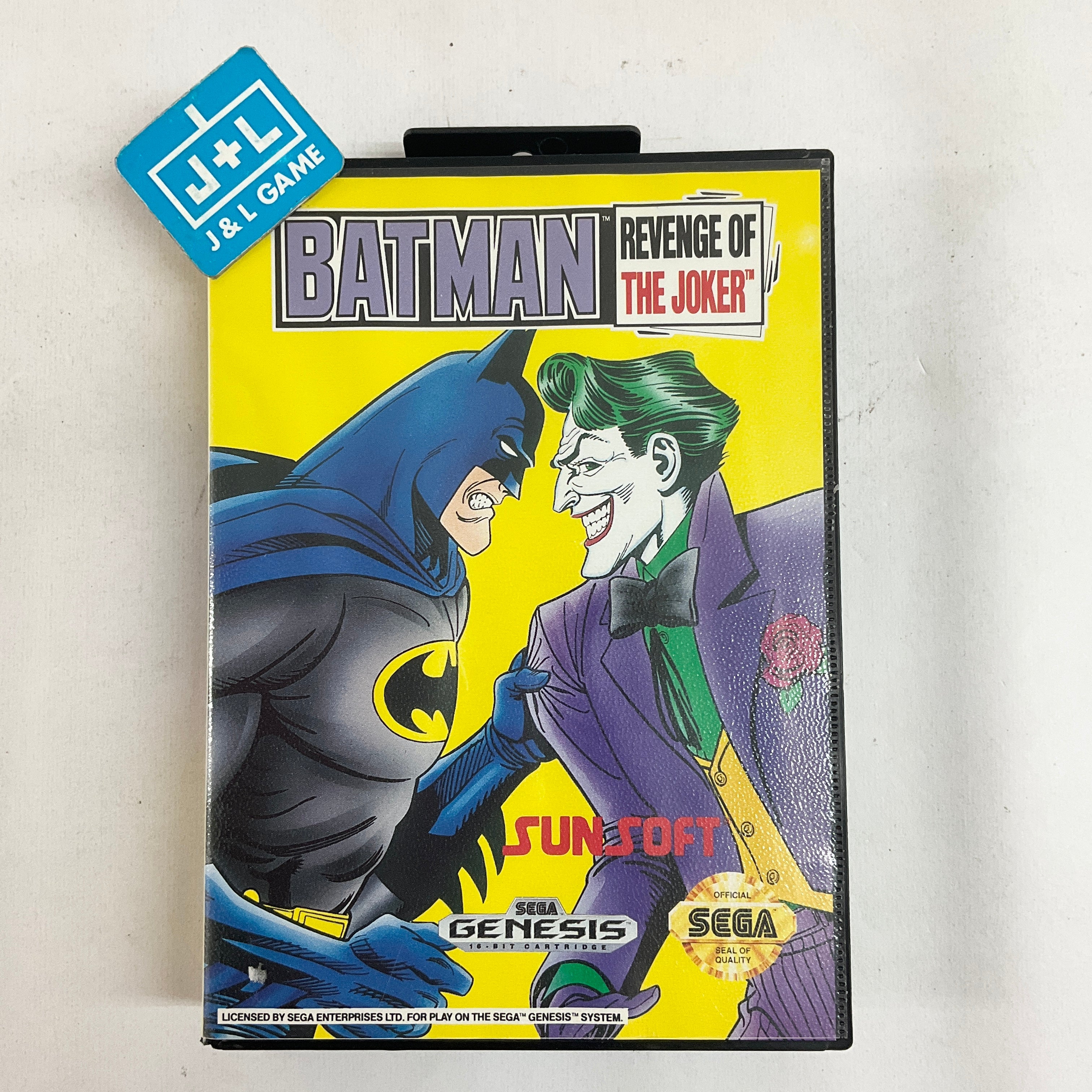 Batman: Revenge of the Joker - (SG) SEGA Genesis [Pre-Owned] Video Games SunSoft
