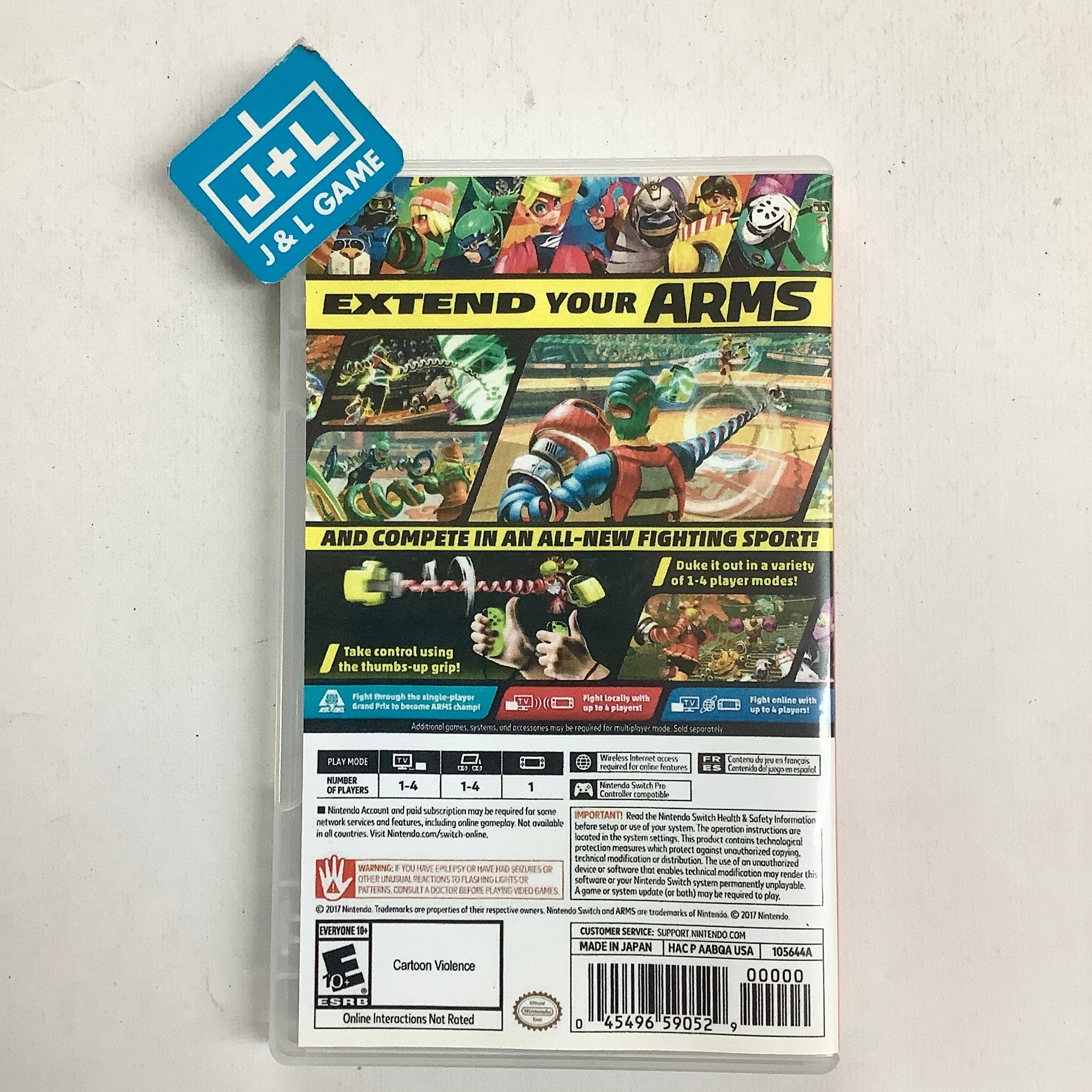 ARMS - (NSW) Nintendo Switch [Pre-Owned] Video Games Nintendo