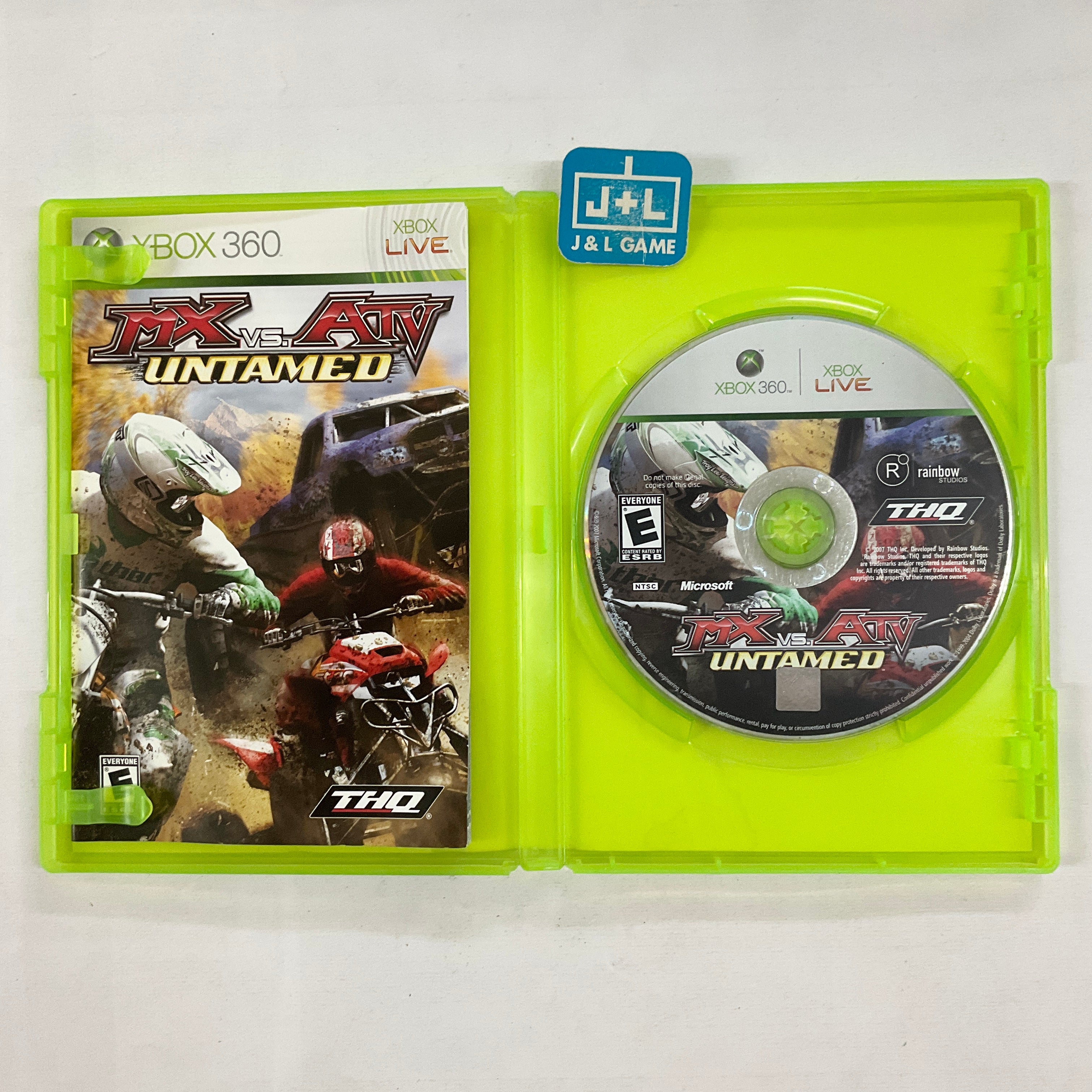 MX vs. ATV Untamed - Xbox 360 [Pre-Owned] Video Games THQ   