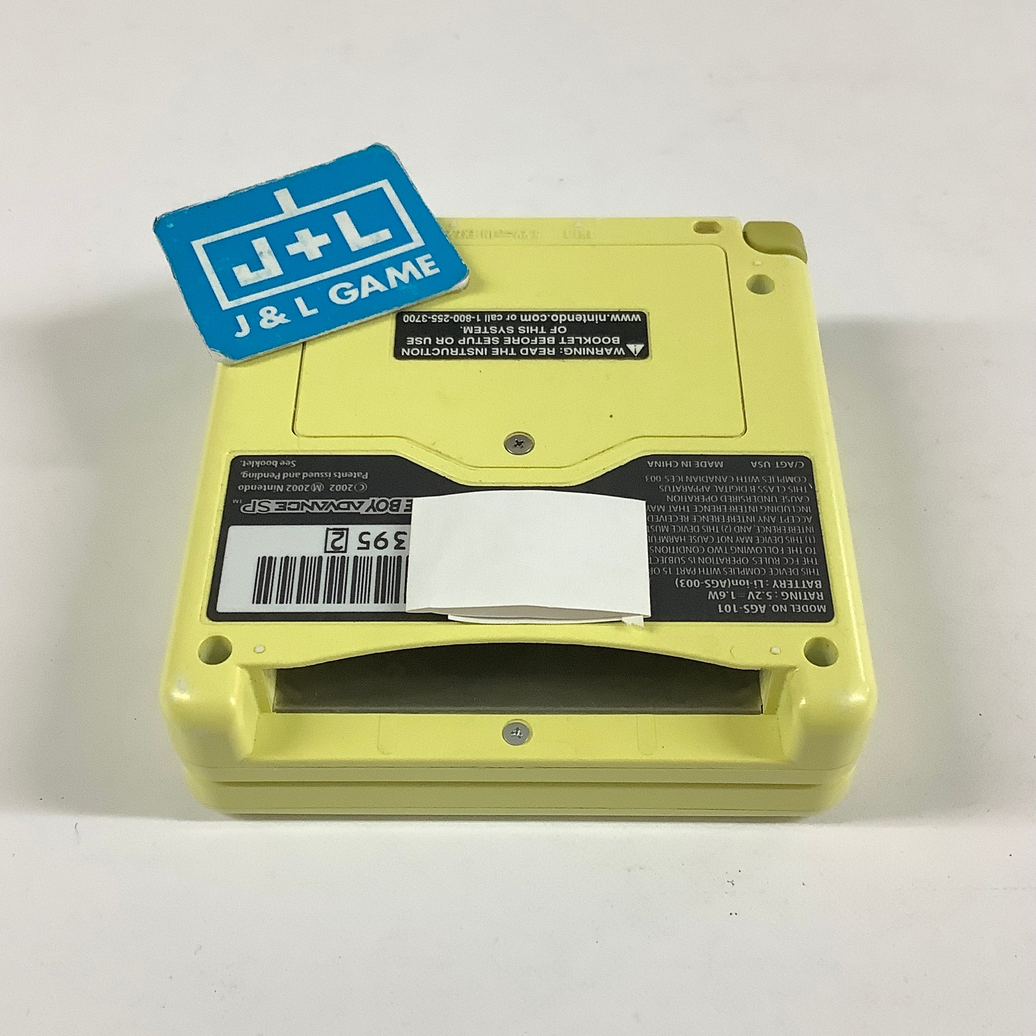 Nintendo Game Boy Advance SP Console AGS - 101 (SpongeBob SquarePants) - (GBA) Game Boy Advance SP [Pre-Owned]