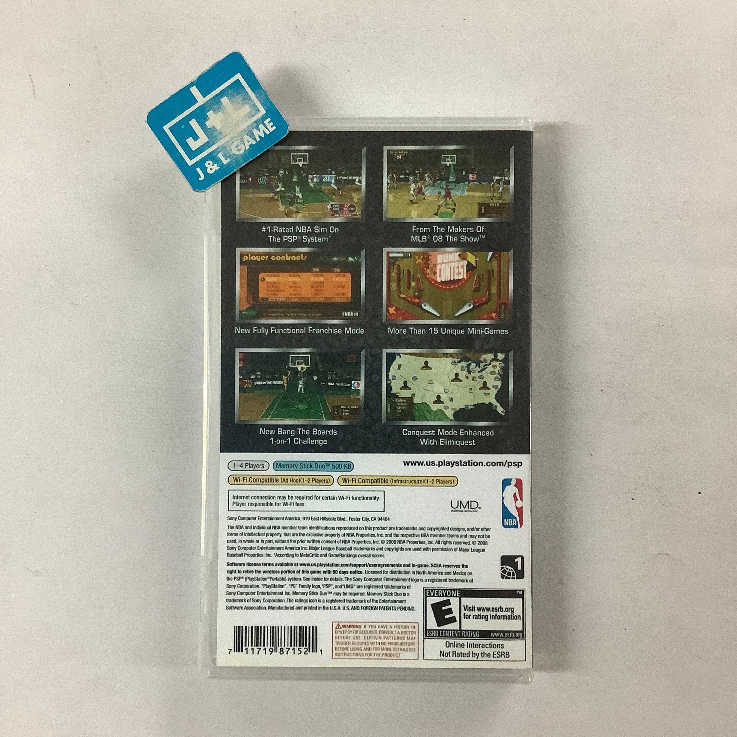 NBA 09 The Inside - SONY PSP [Pre-Owned] Video Games SCEA   