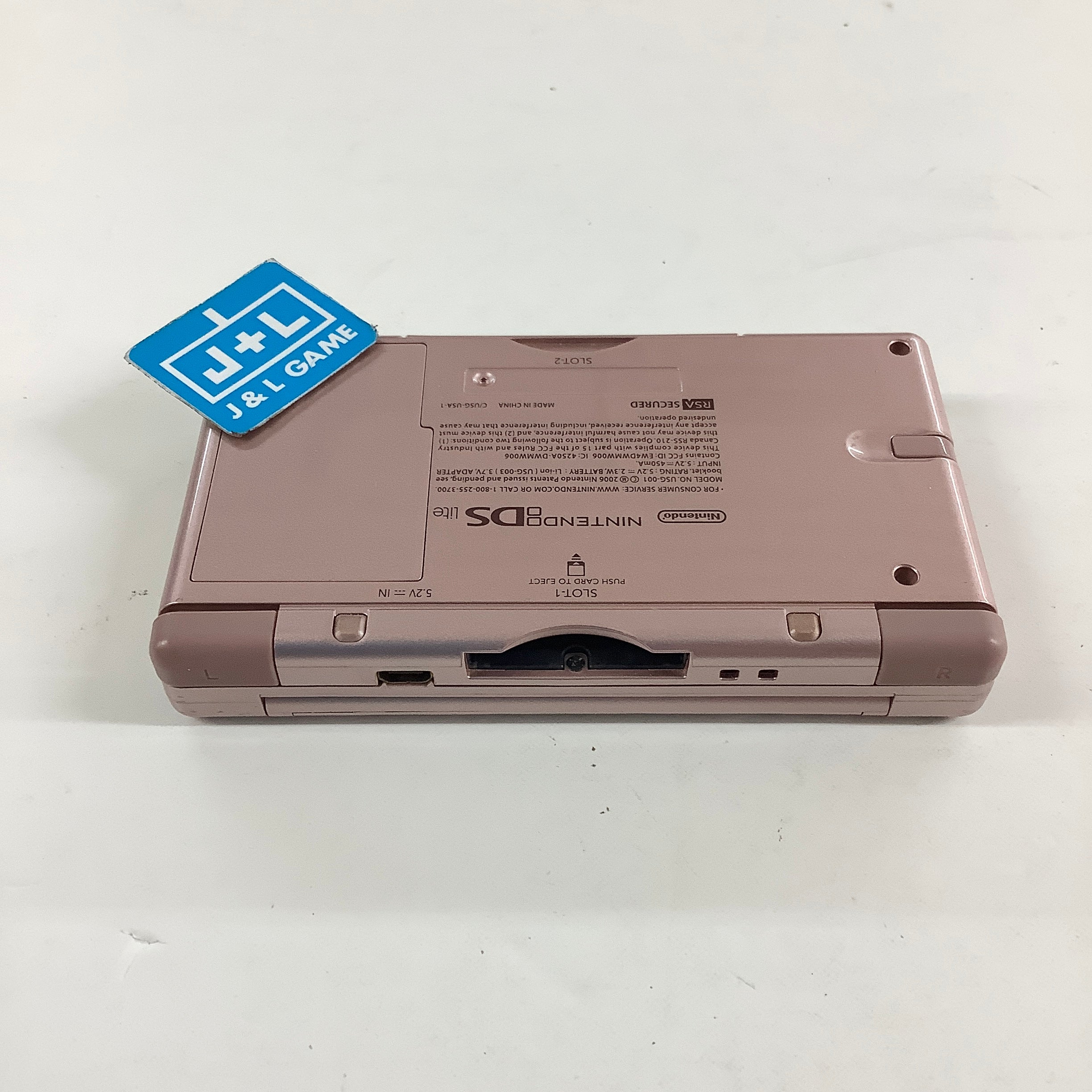 Nintendo DS Lite Console (Metallic Rose) - (NDS) Nintendo DS [Pre-Owned] Consoles Nintendo