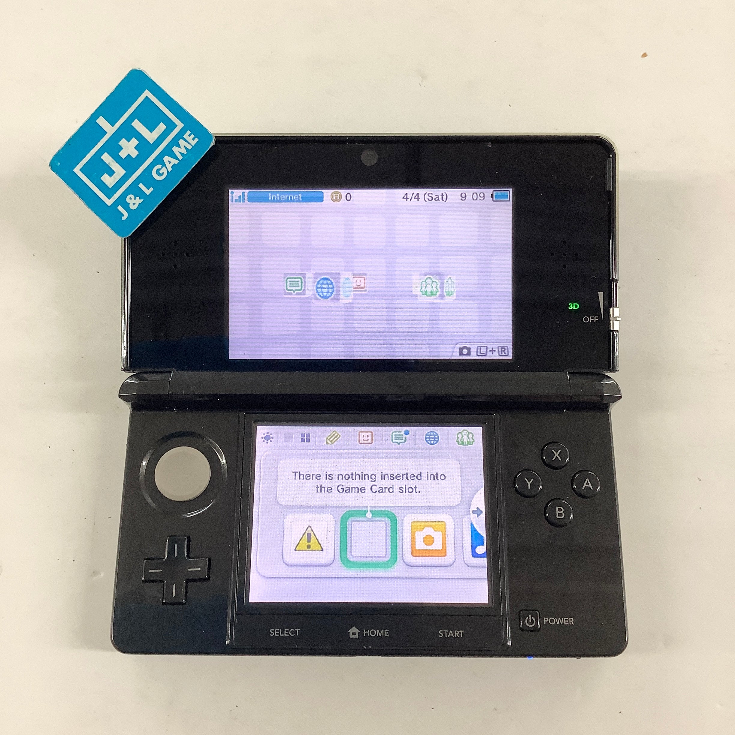 Nintendo 3DS Console (Cosmo Black) - Nintendo 3DS [Pre-Owned] Consoles Nintendo
