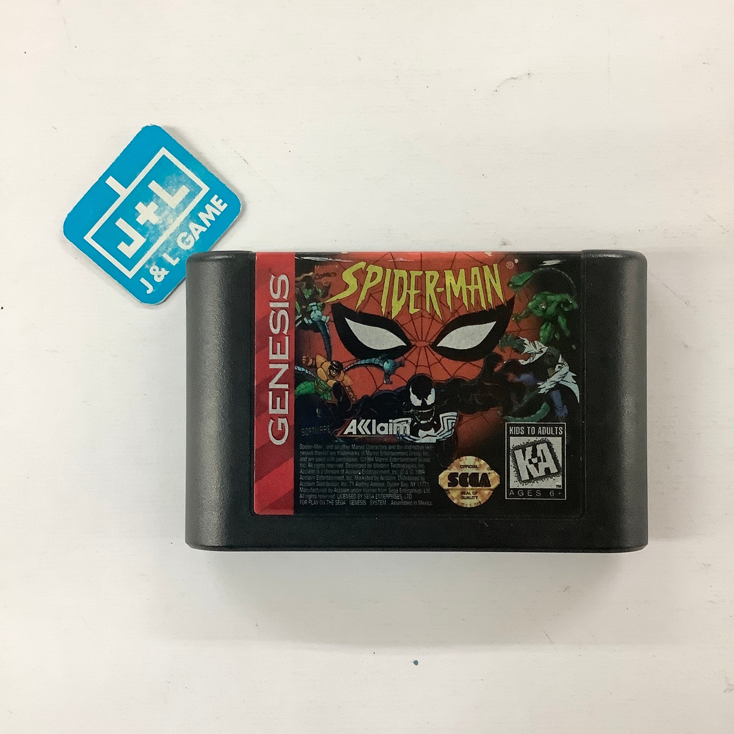 Spider-Man (Animated Series) - (SG) SEGA Genesis [Pre-Owned] | J&L