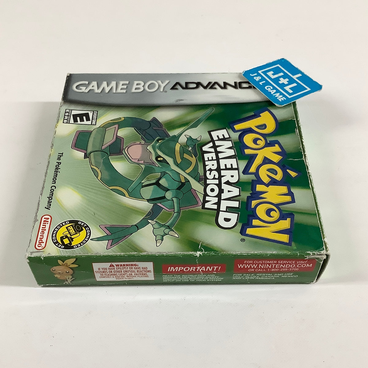Pokemon Emerald Version - (GBA) Game Boy Advance [Pre-Owned] Video Games Nintendo