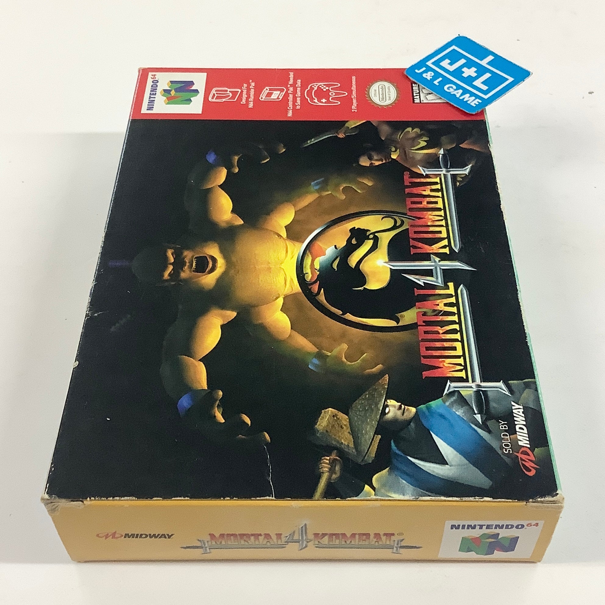 Mortal Kombat 4 - (N64) Nintendo 64 [Pre-Owned] Video Games Midway