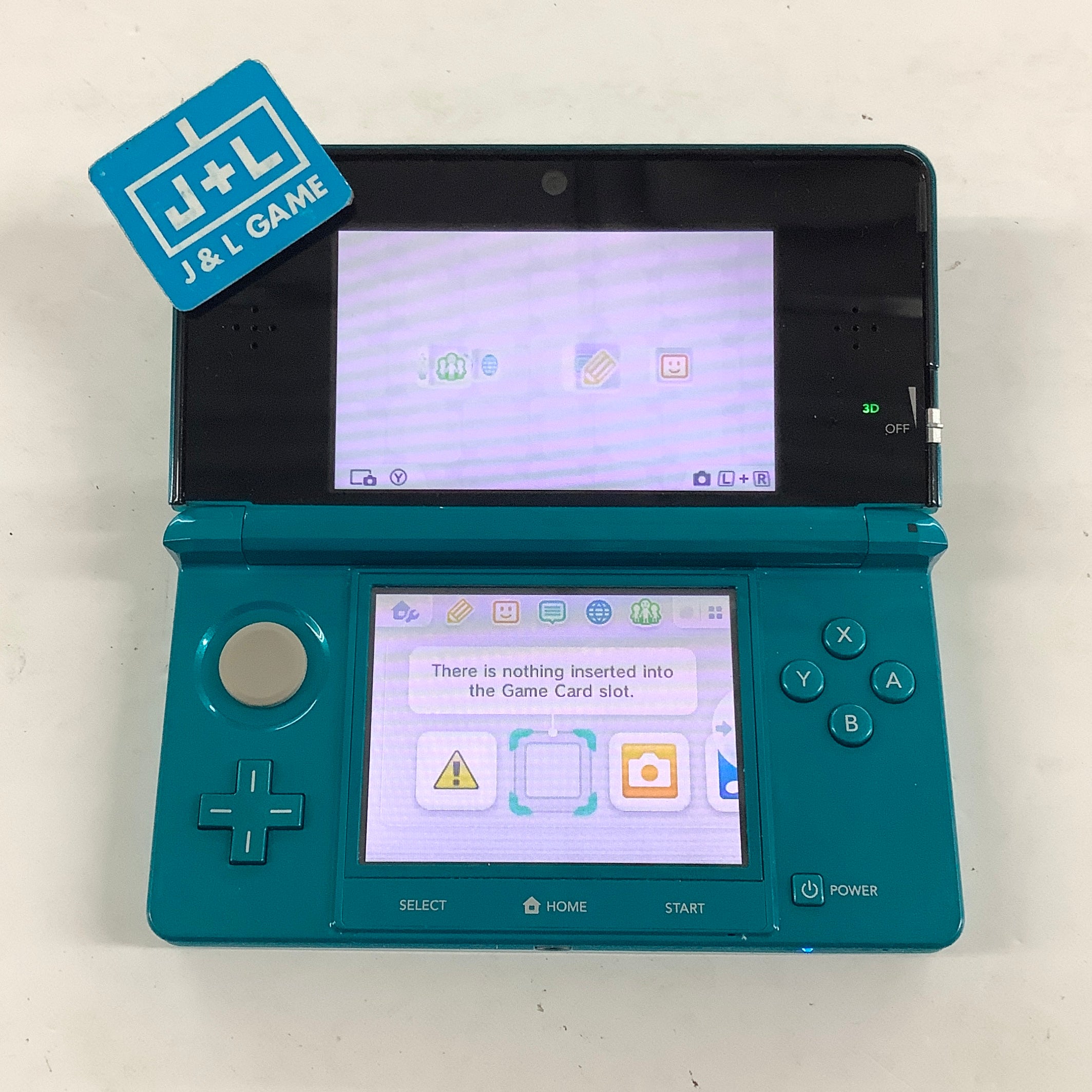Nintendo 3DS Console (Aqua Blue) - Nintendo 3DS [Pre-Owned] Consoles Nintendo
