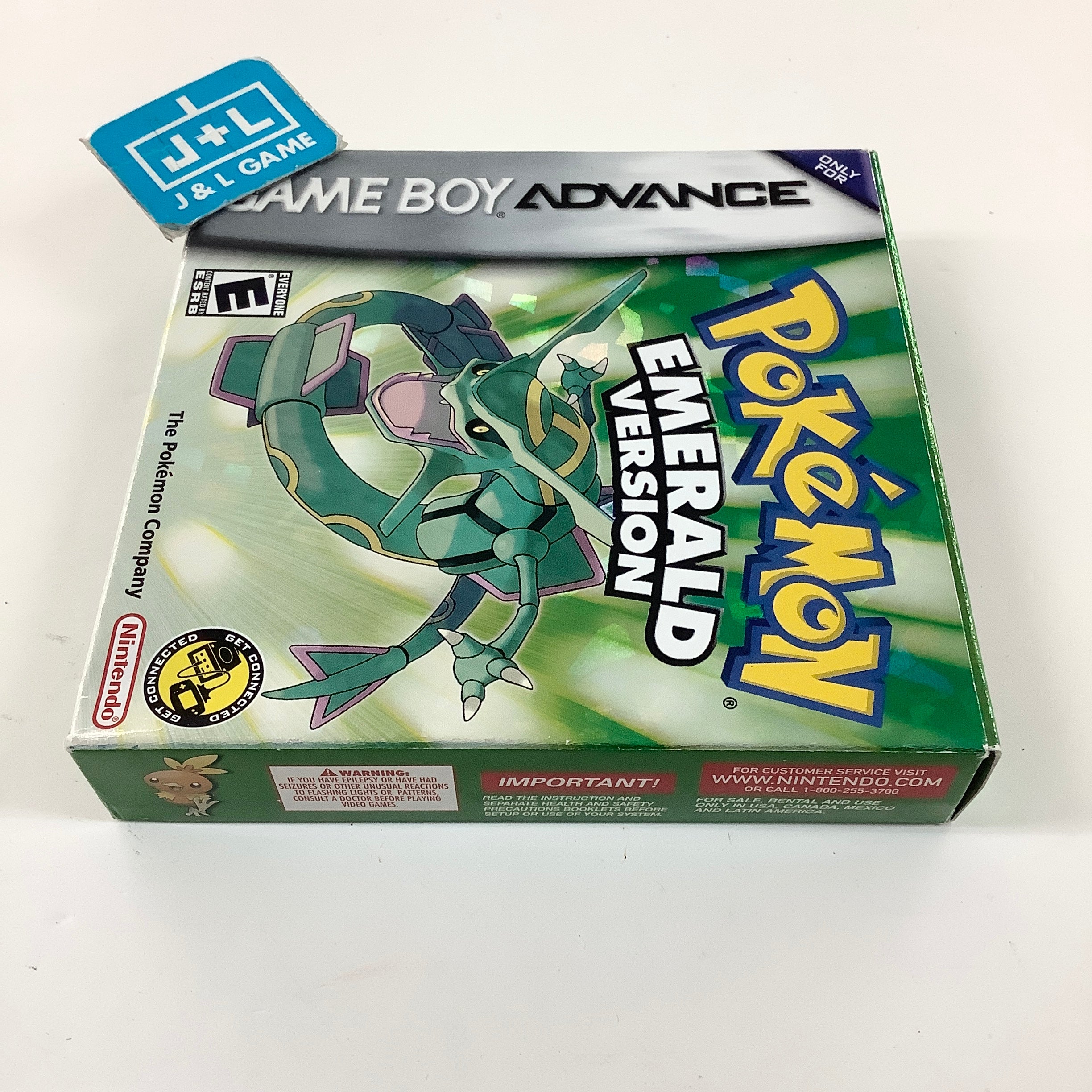 Pokemon Emerald Version - (GBA) Game Boy Advance [Pre-Owned] Video Games Nintendo