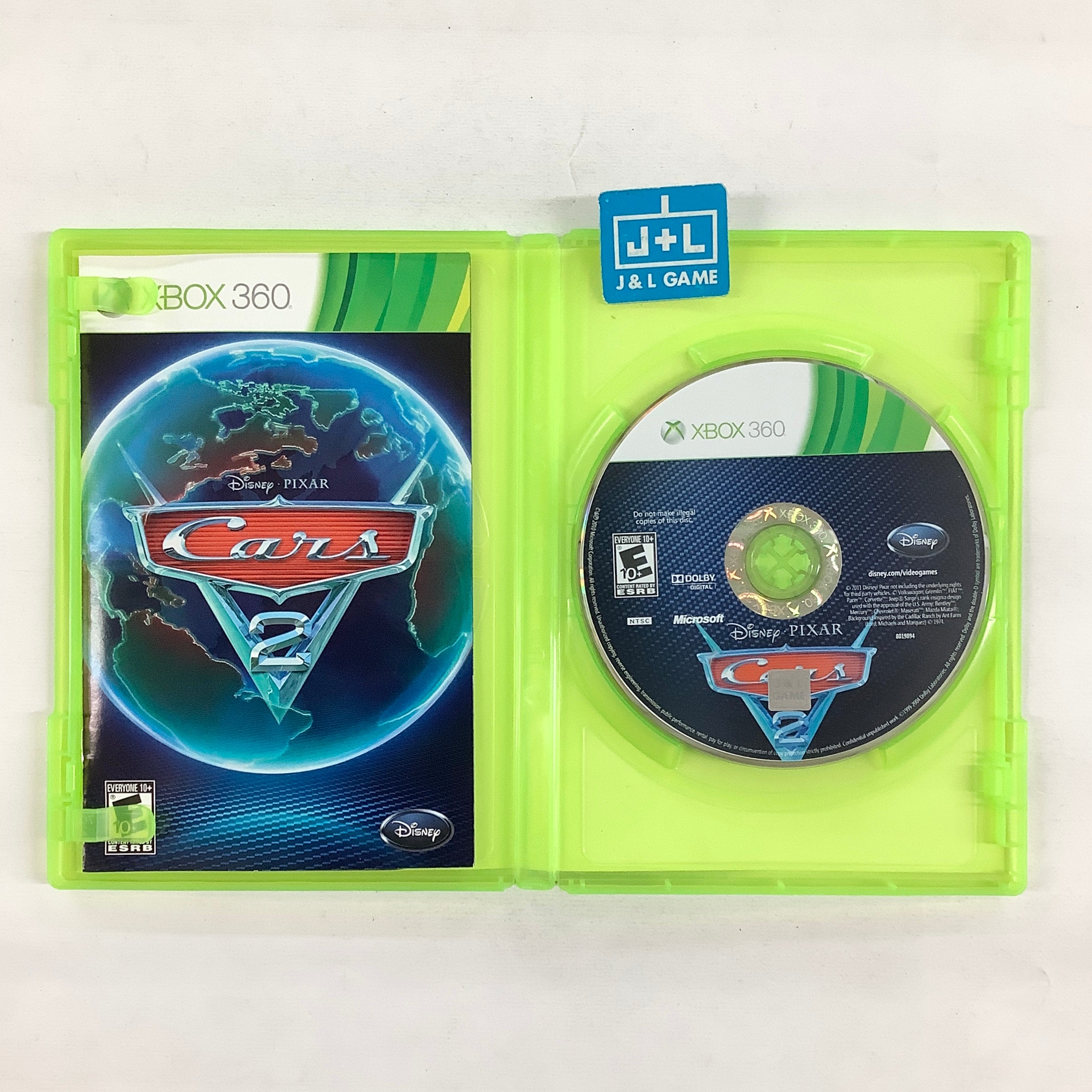 Cars 2: The Video Game - Xbox 360 [Pre-Owned] | J&L Game