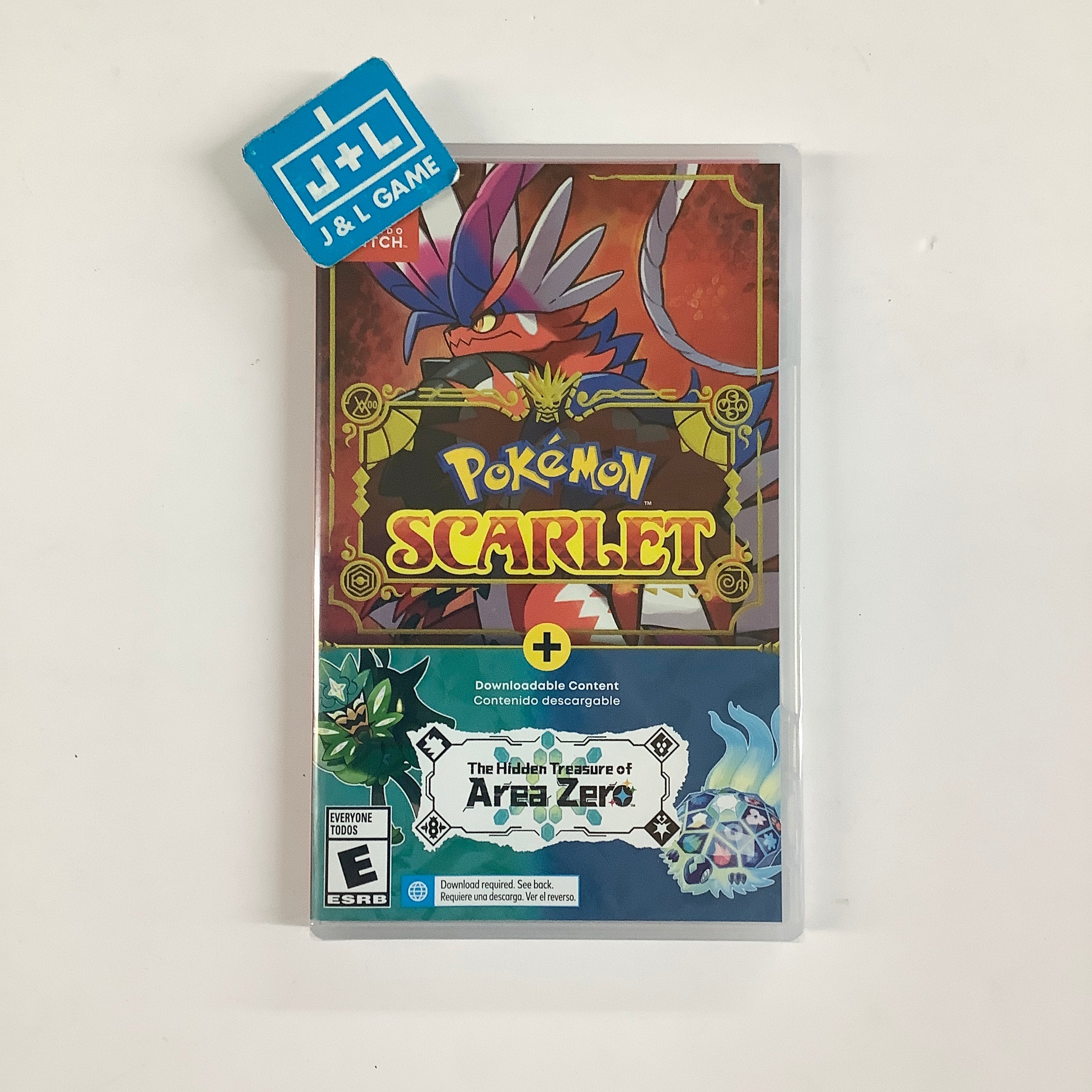 Pokémon Scarlet + The Hidden Treasure of Area Zero Bundle - (NSW) Nintendo Switch Video Games Nintendo