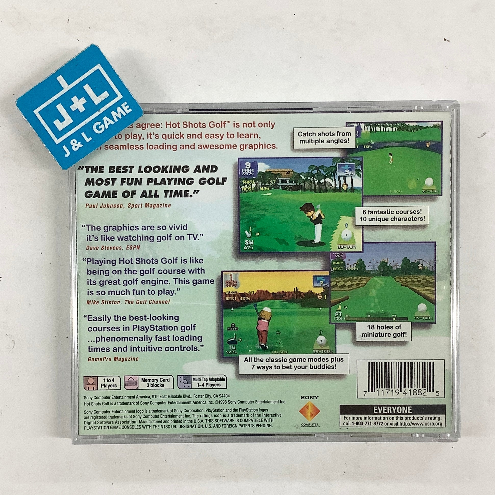 Hot Shots Golf - (PS1) PlayStation 1 [Pre-Owned] Video Games SCEA