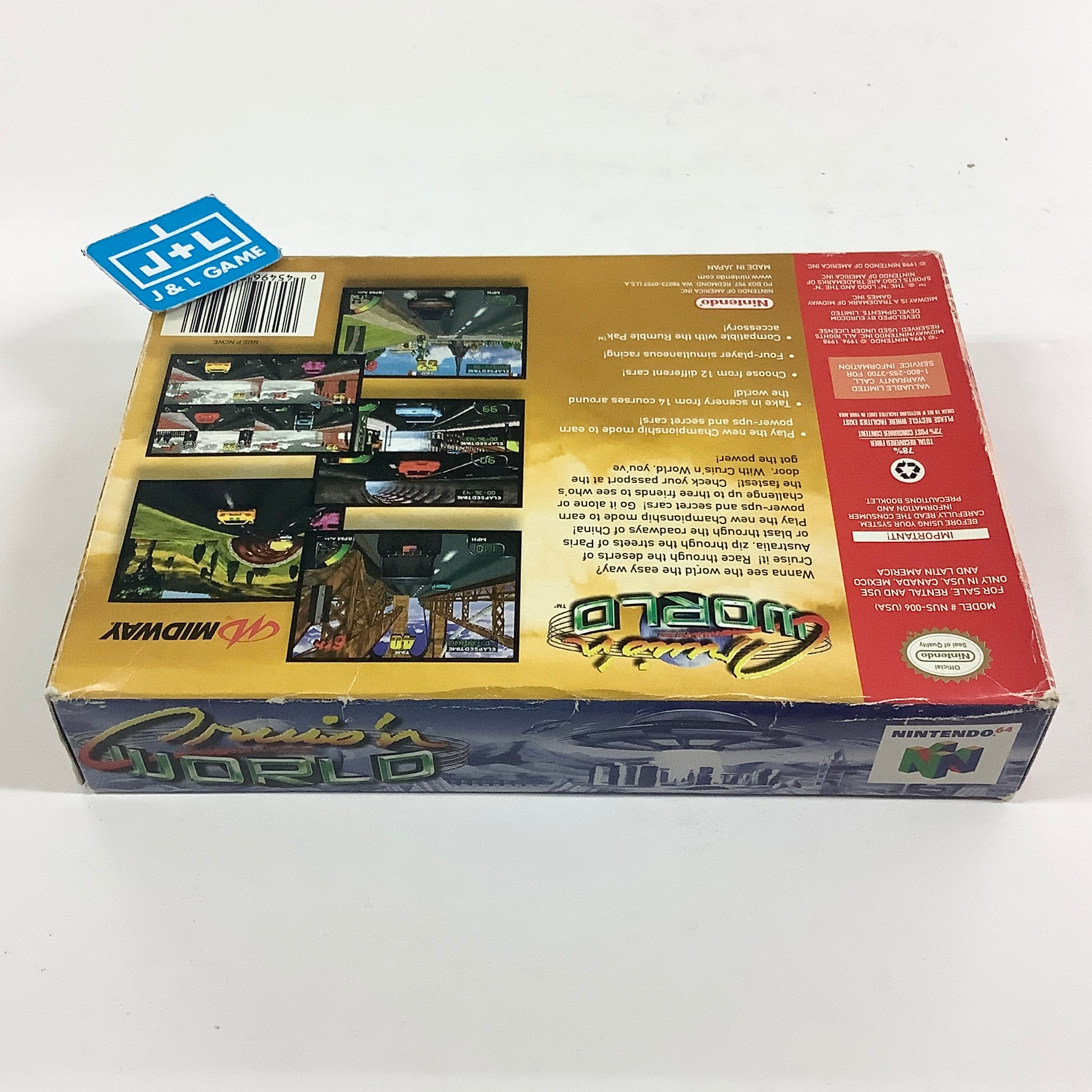 Cruis'n World - (N64) Nintendo 64 [Pre-Owned] Video Games Nintendo