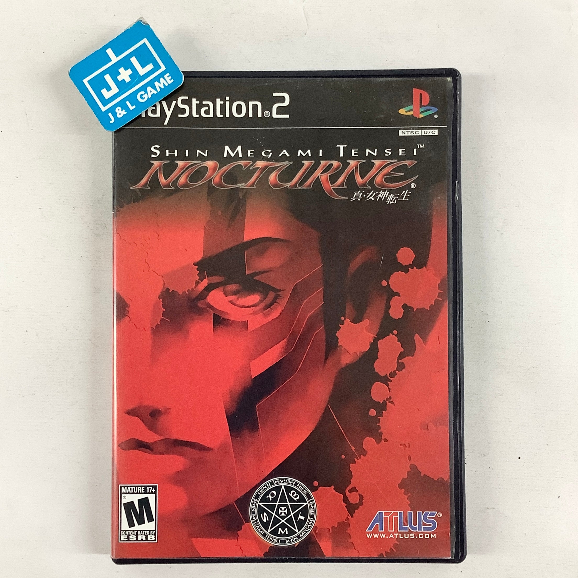 Shin Megami Tensei: Nocturne - (PS2) PlayStation 2 [Pre-Owned] Video Games Atlus