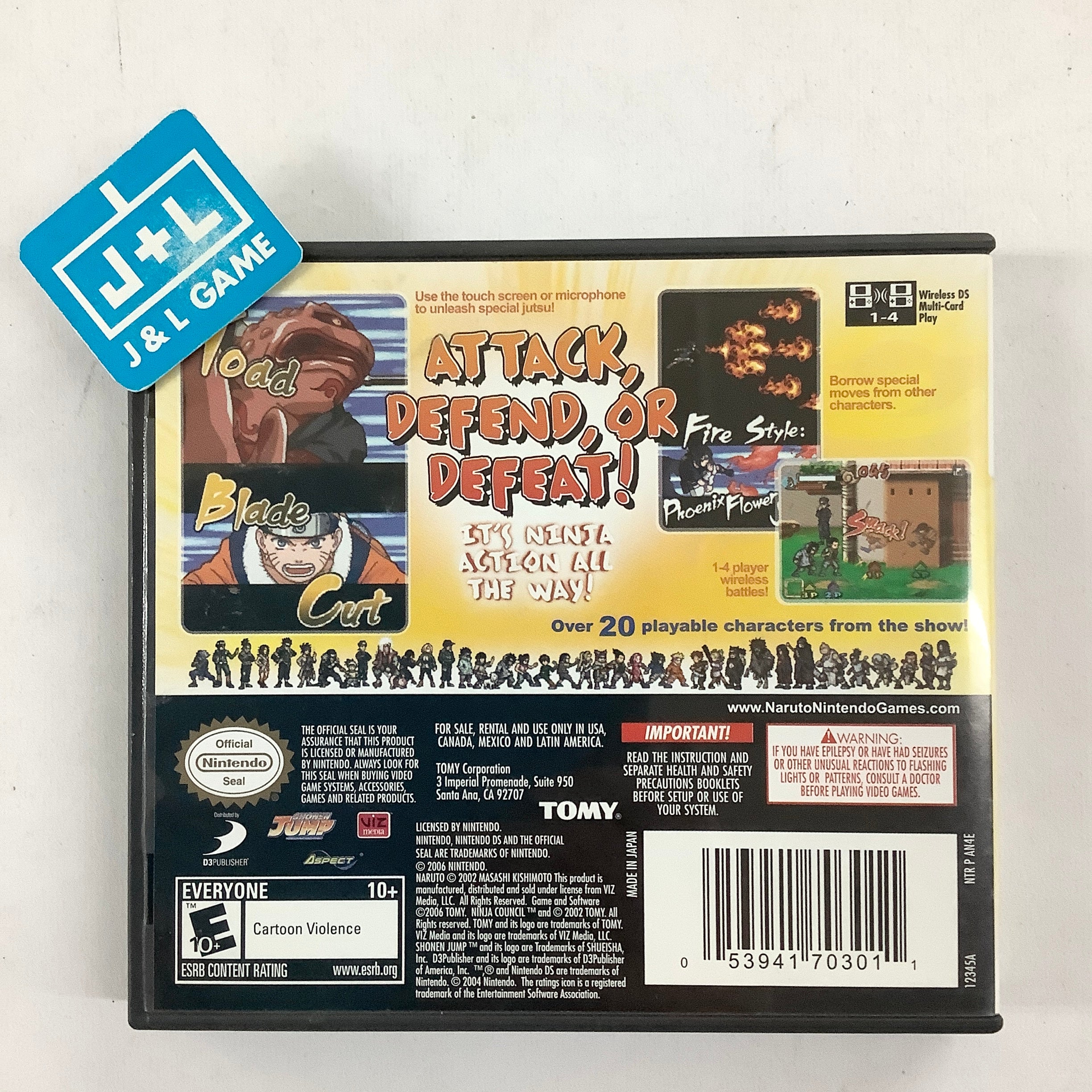 Naruto: Ninja Council 3 - (NDS) Nintendo DS [Pre-Owned] Video Games D3Publisher