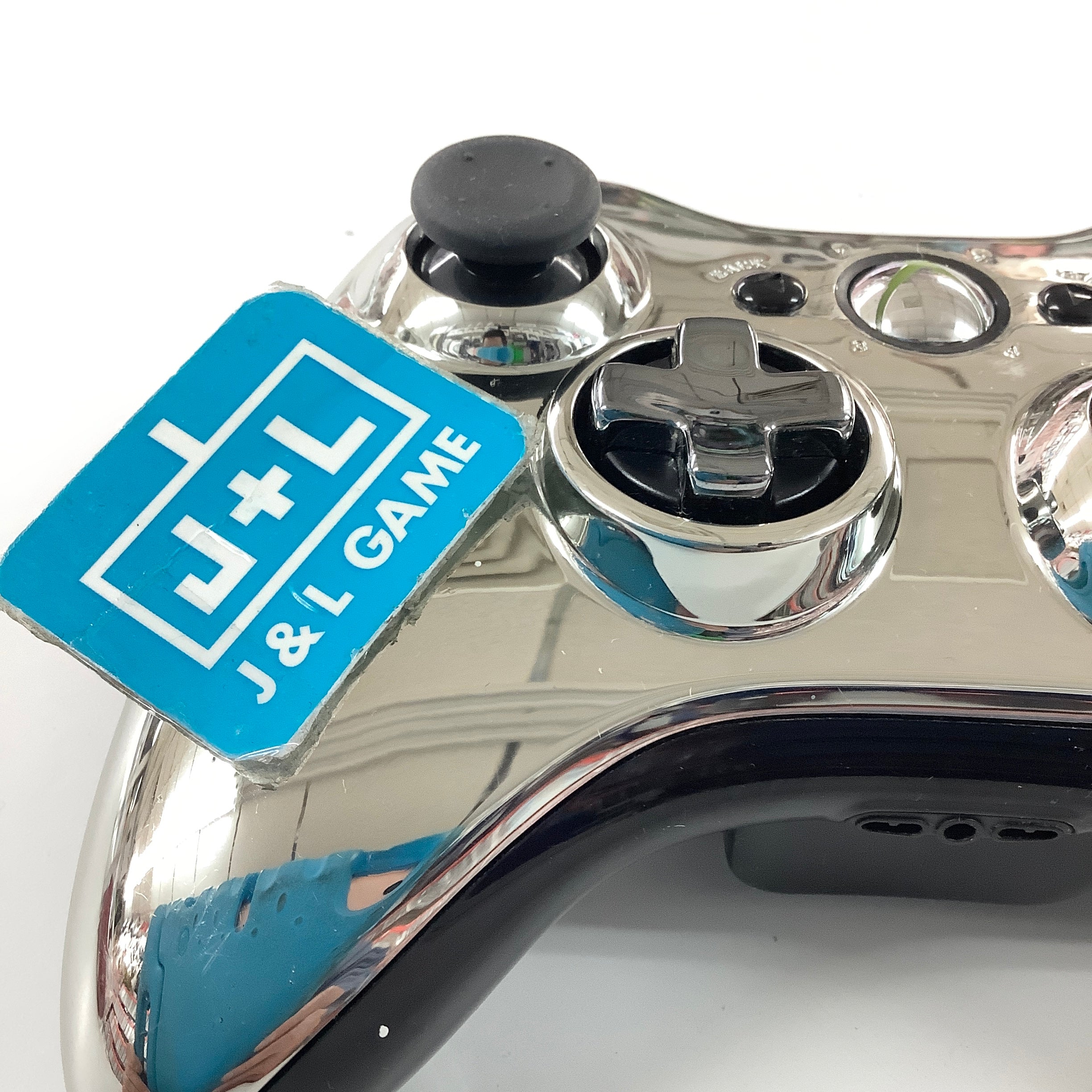 Microsoft Xbox 360 Wireless Controller - Chrome Silver - Xbox 360 [Pre-Owned] Accessories Microsoft