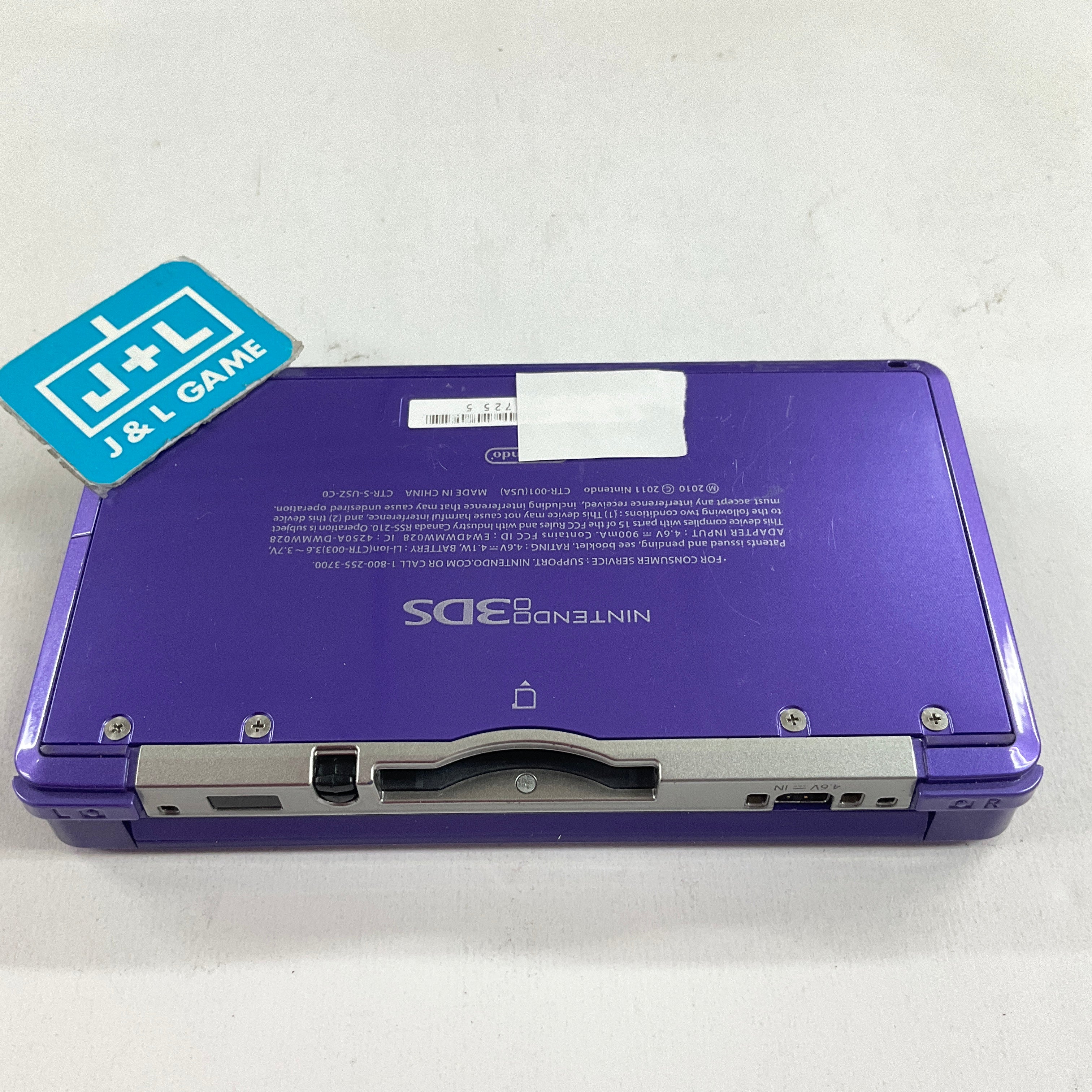 Nintendo 3DS Console (Midnight Purple) - Nintendo 3DS Consoles Nintendo