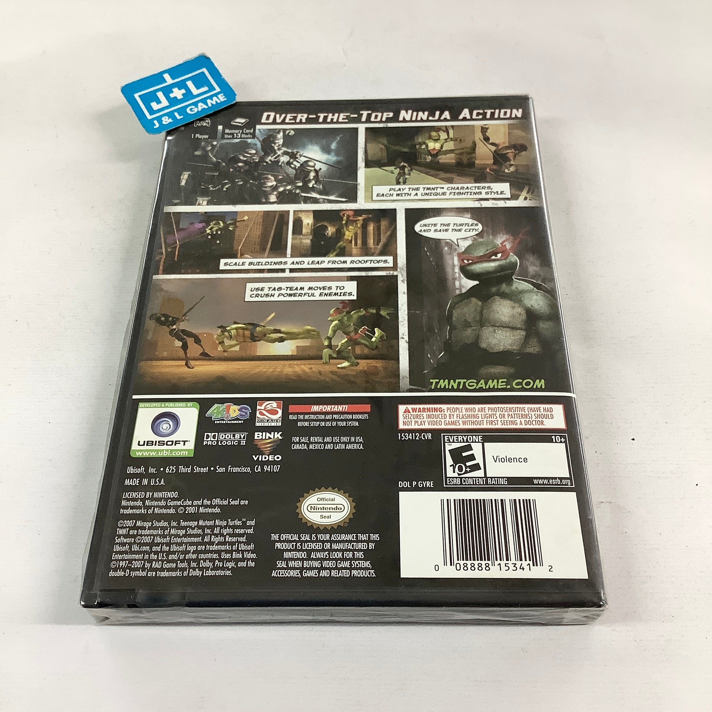 TMNT - (GC) GameCube Video Games Ubisoft
