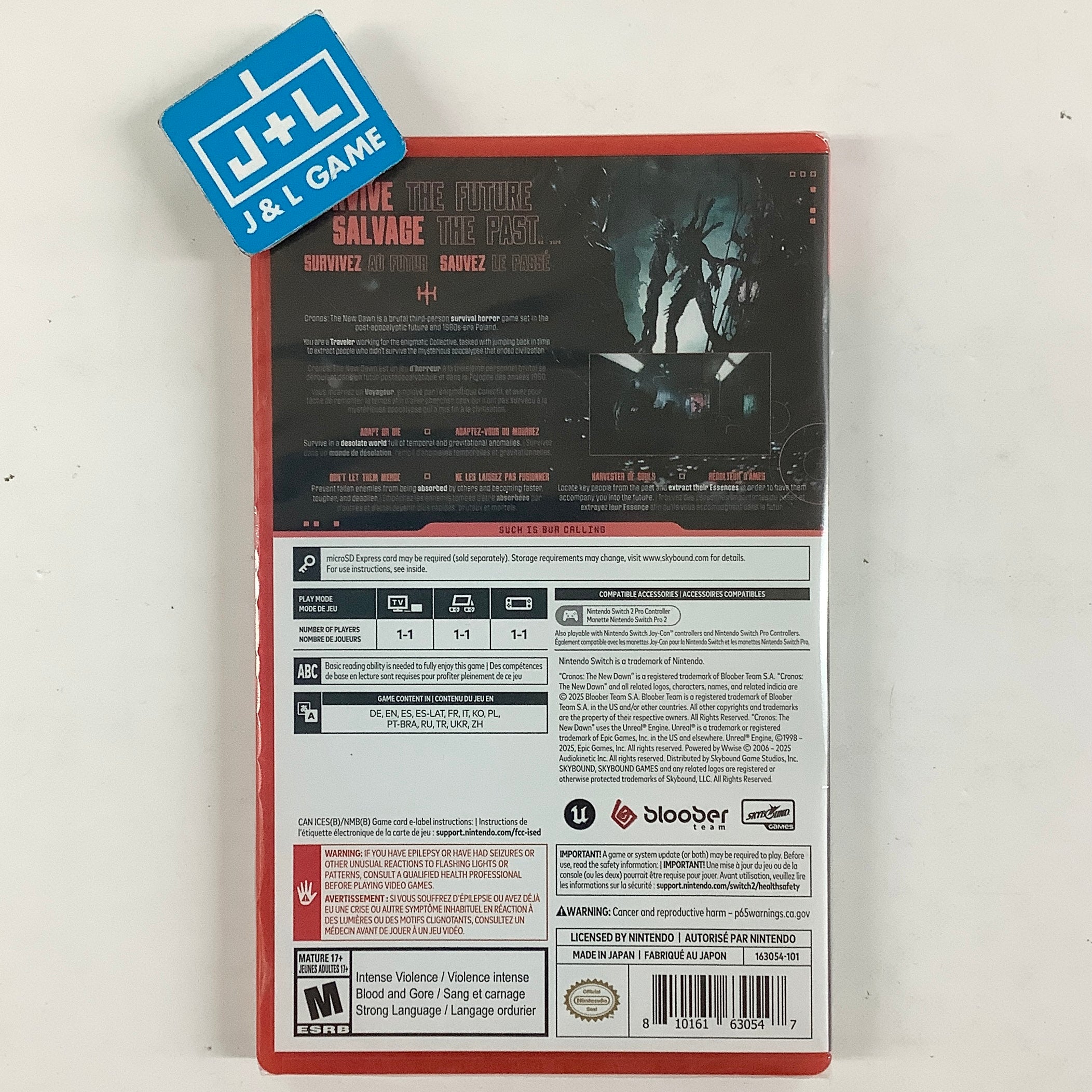 SCREWD 『HALL THE NEW DAWN+2』 CD Cronos: The New Dawn - (NS2) Nintendo Switch 2 | J&L Game