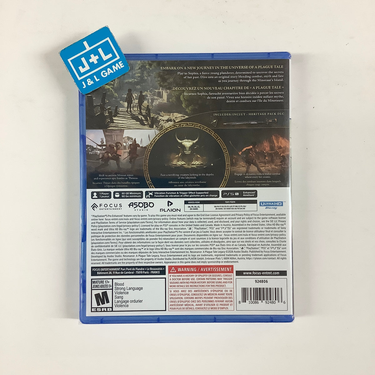 Resonance: A Plague Tale Legacy - (PS5) PlayStation 5 Video Games Deep Silver